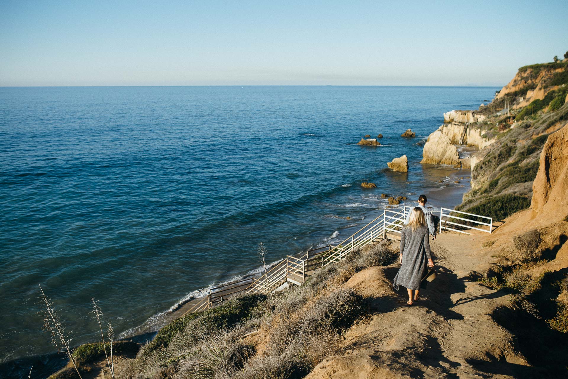 Malibu Los Angeles Engagement in California by Jean-Laurent Gaudy Photography