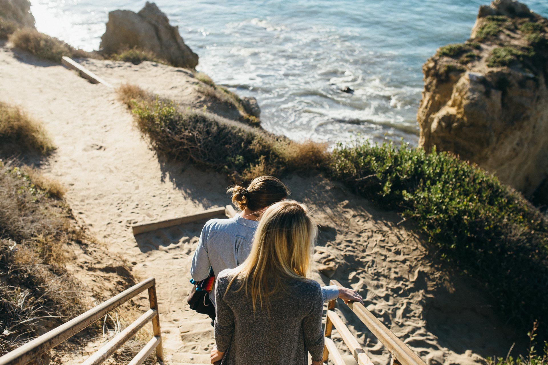Malibu Los Angeles Engagement in California by Jean-Laurent Gaudy Photography