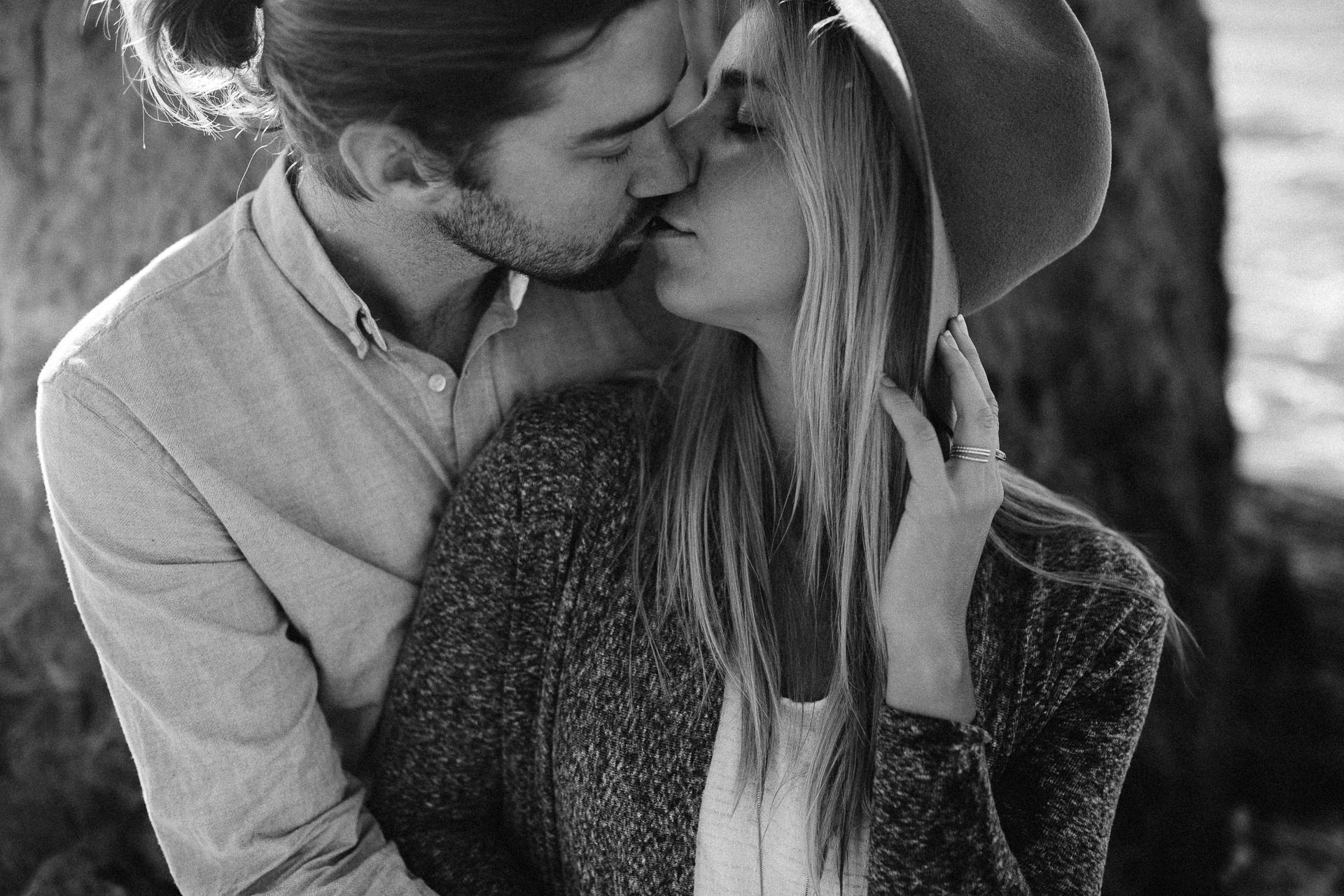 Malibu Los Angeles Engagement in California by Jean-Laurent Gaudy Photography