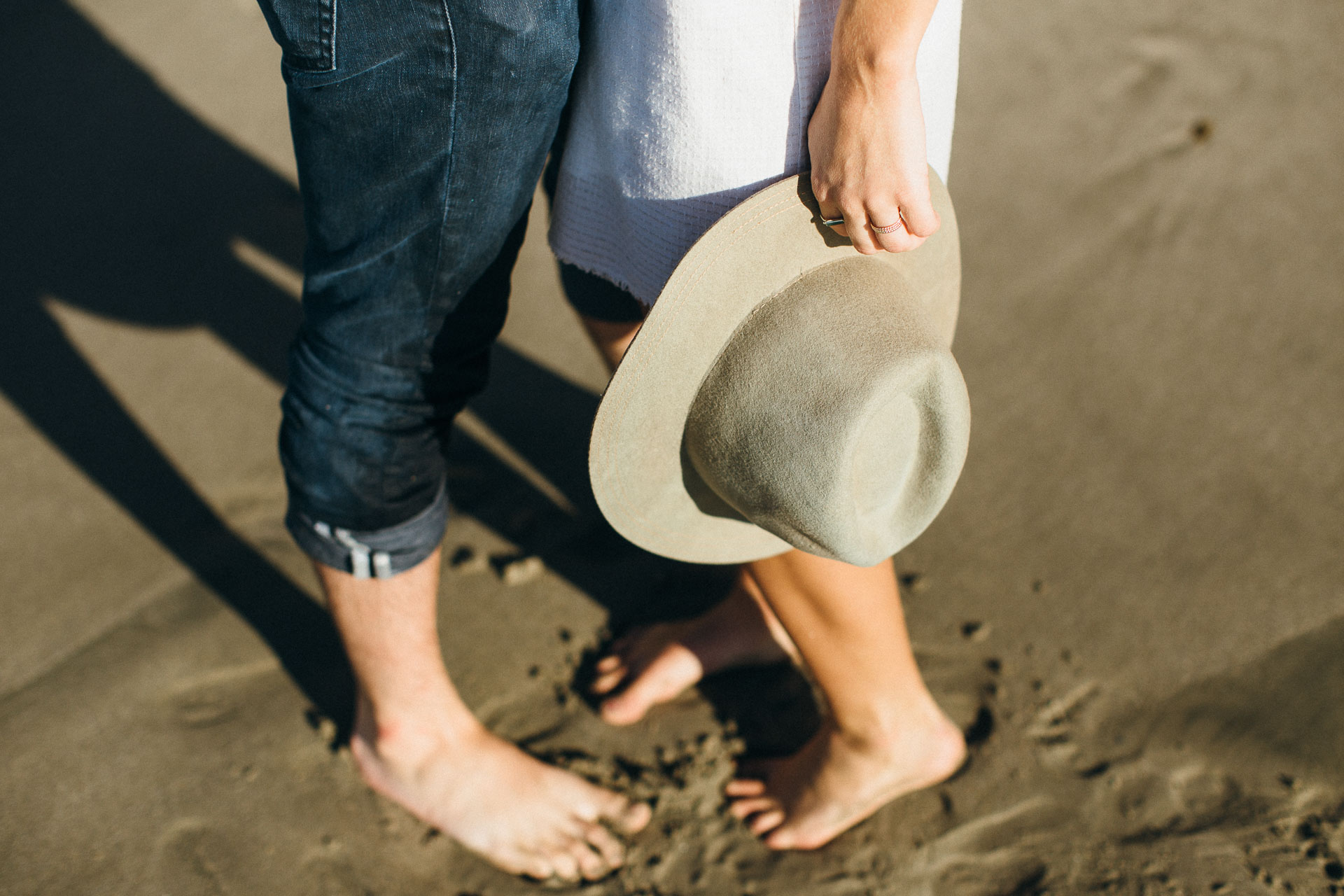 Malibu Los Angeles Engagement in California by Jean-Laurent Gaudy Photography