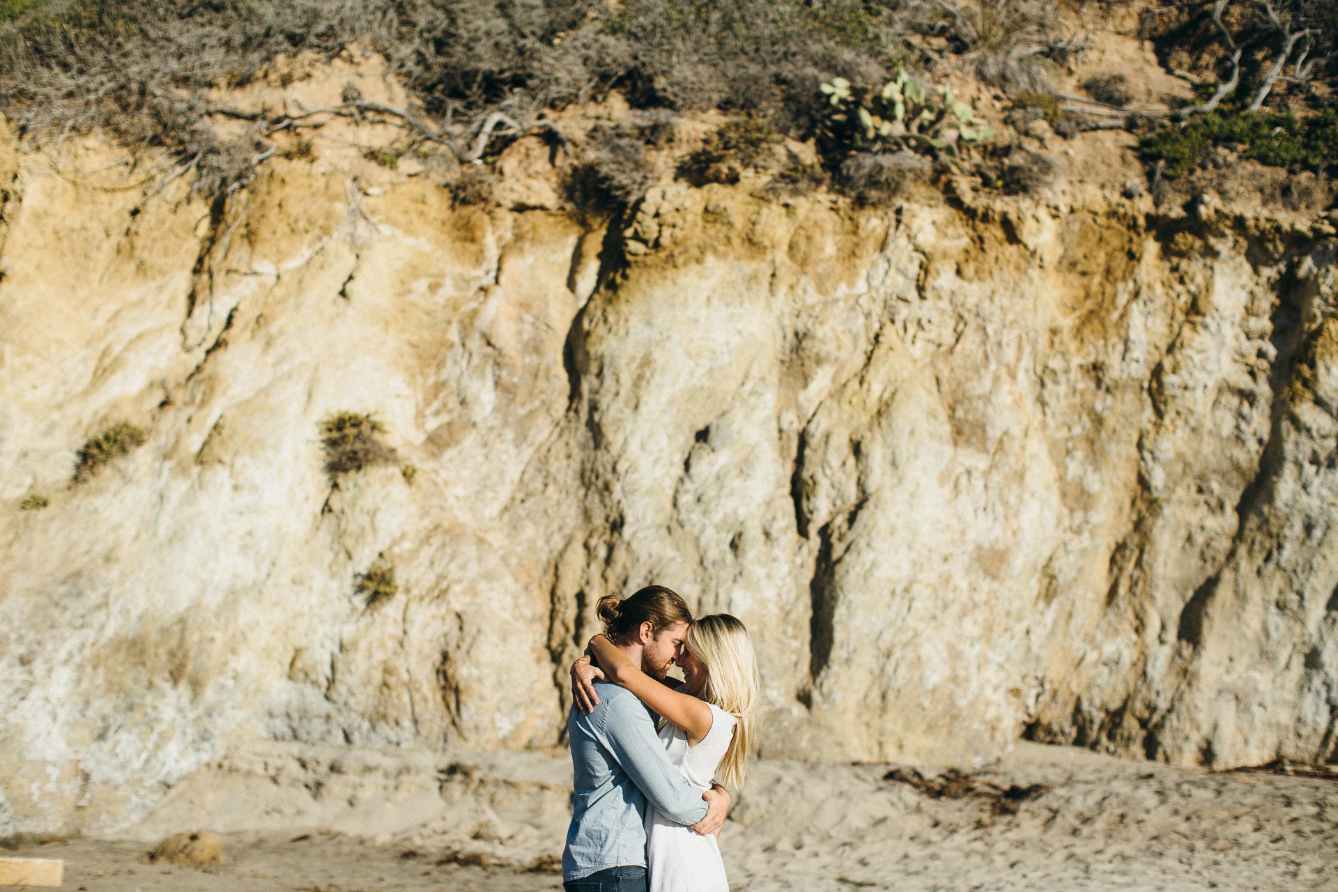 Malibu Los Angeles Engagement in California by Jean-Laurent Gaudy Photography