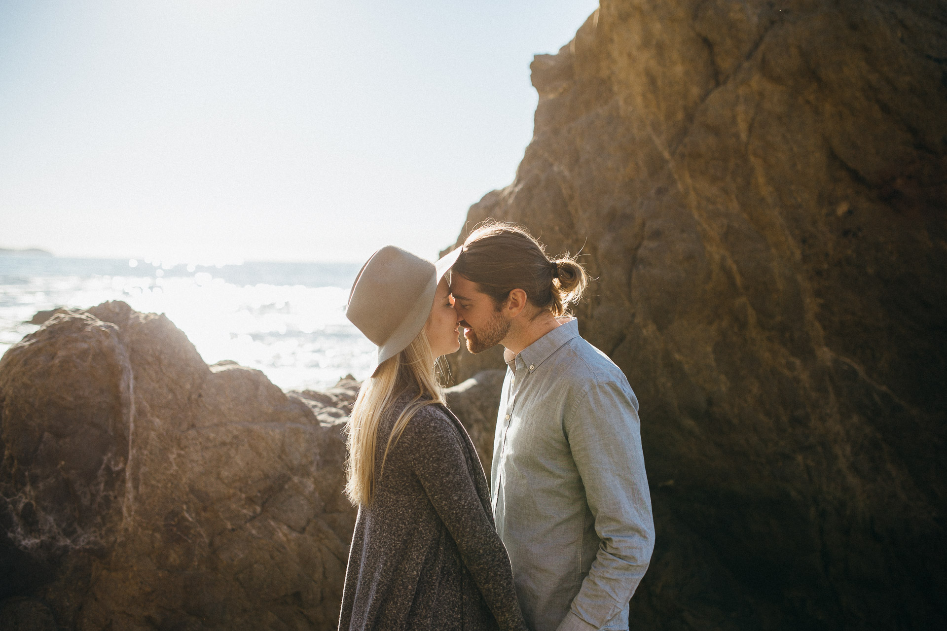 Malibu Los Angeles Engagement in California by Jean-Laurent Gaudy Photography