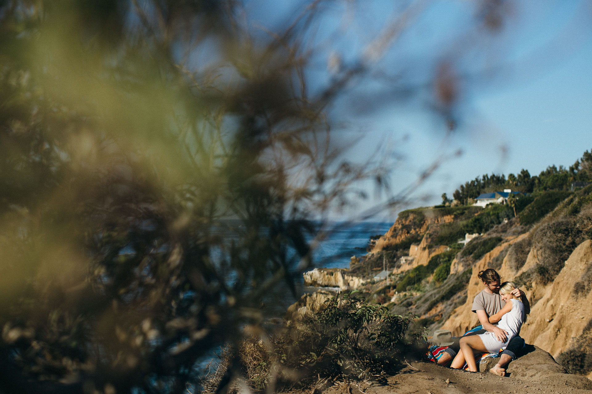 Malibu Los Angeles Engagement in California by Jean-Laurent Gaudy Photography