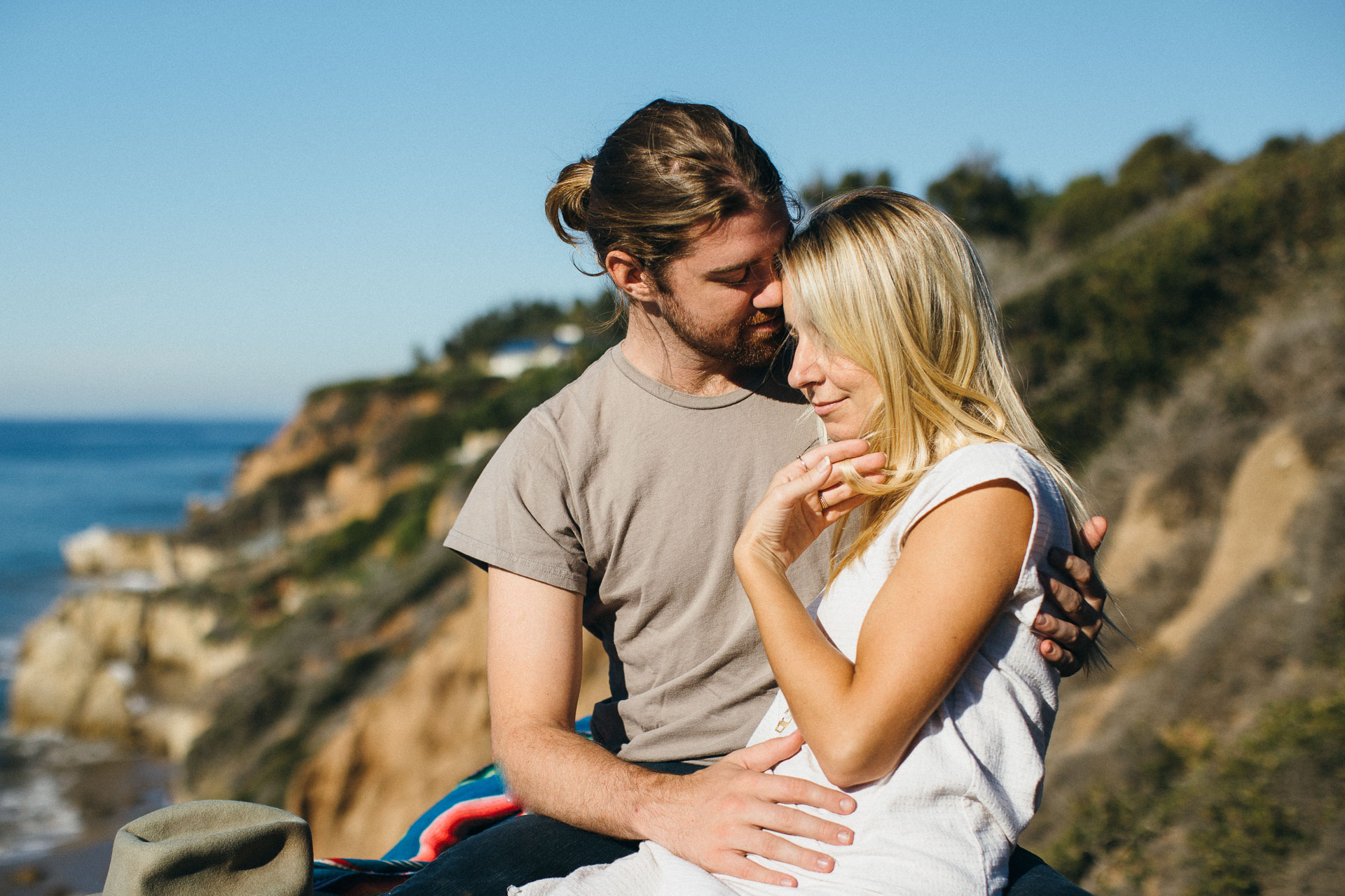 Malibu Los Angeles Engagement in California by Jean-Laurent Gaudy Photography