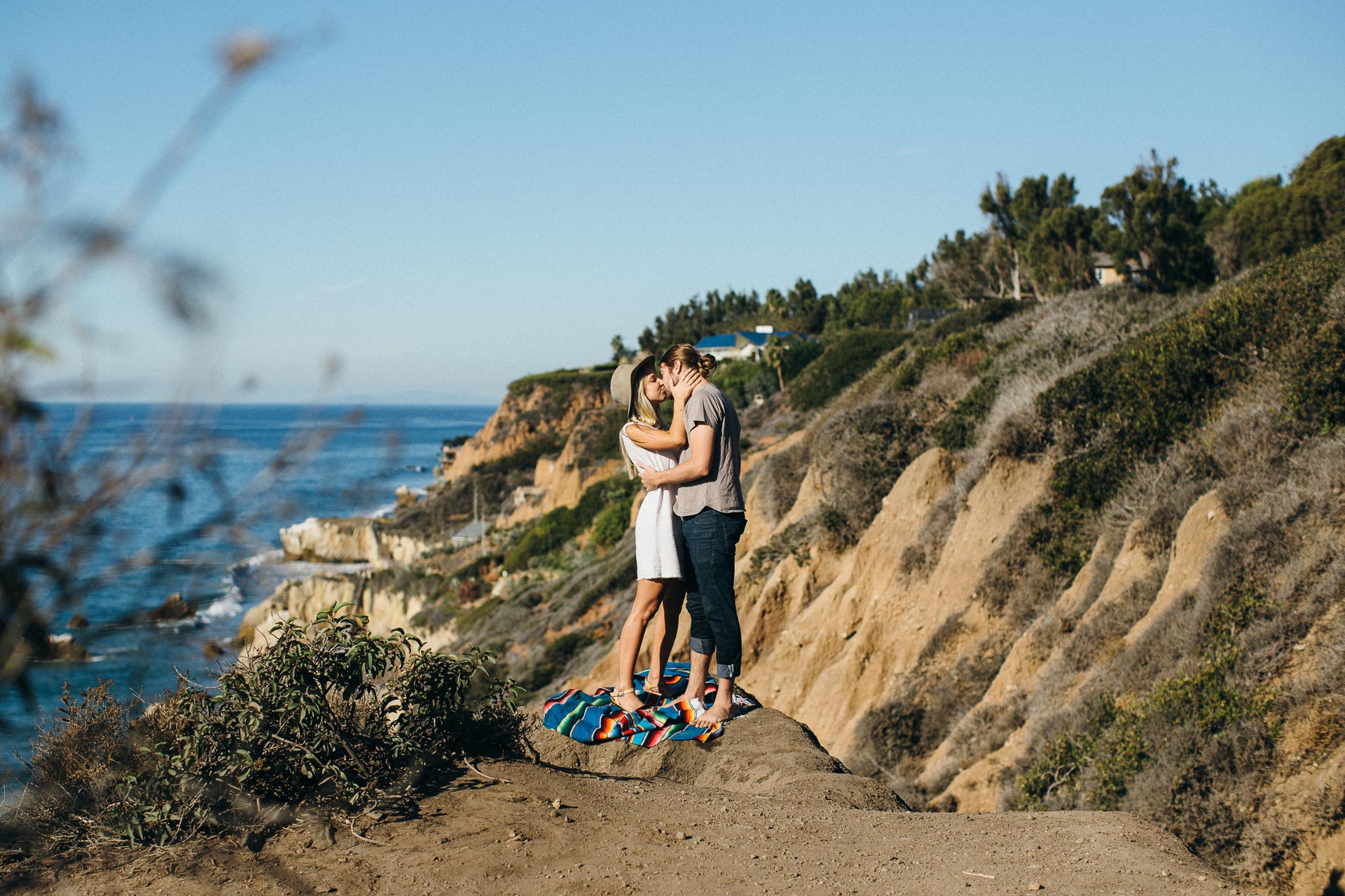 Malibu Los Angeles Engagement in California by Jean-Laurent Gaudy Photography