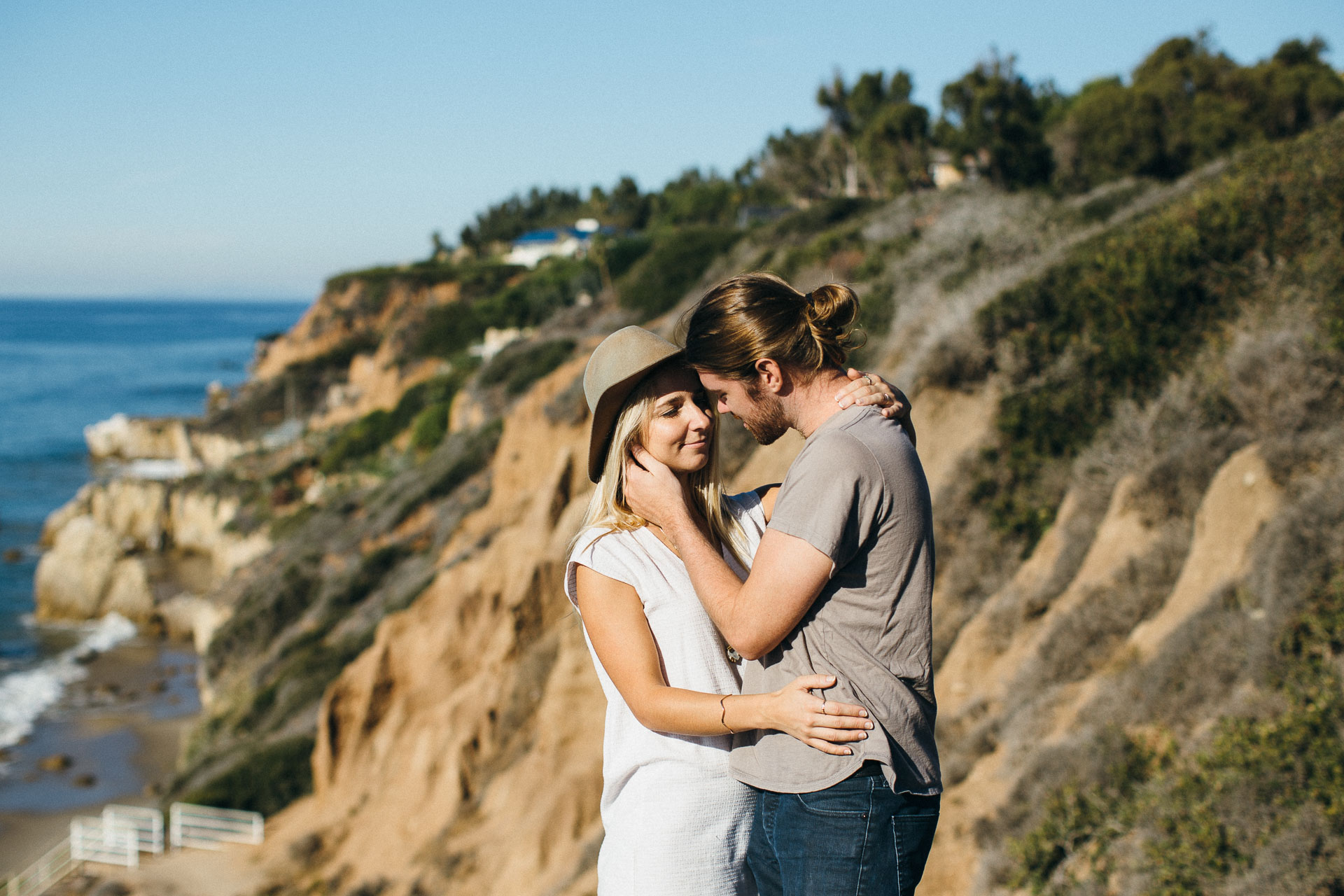 Malibu Los Angeles Engagement in California by Jean-Laurent Gaudy Photography