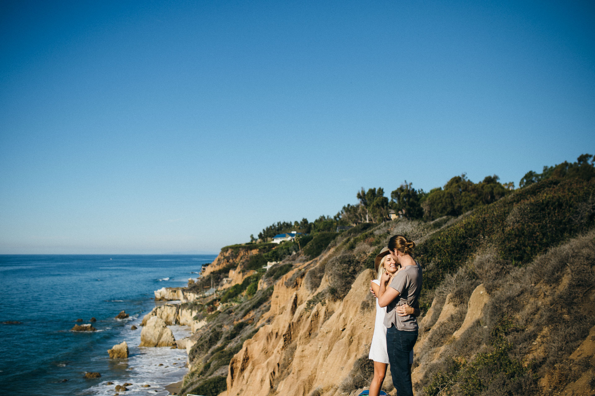 Malibu Los Angeles Engagement in California by Jean-Laurent Gaudy Photography