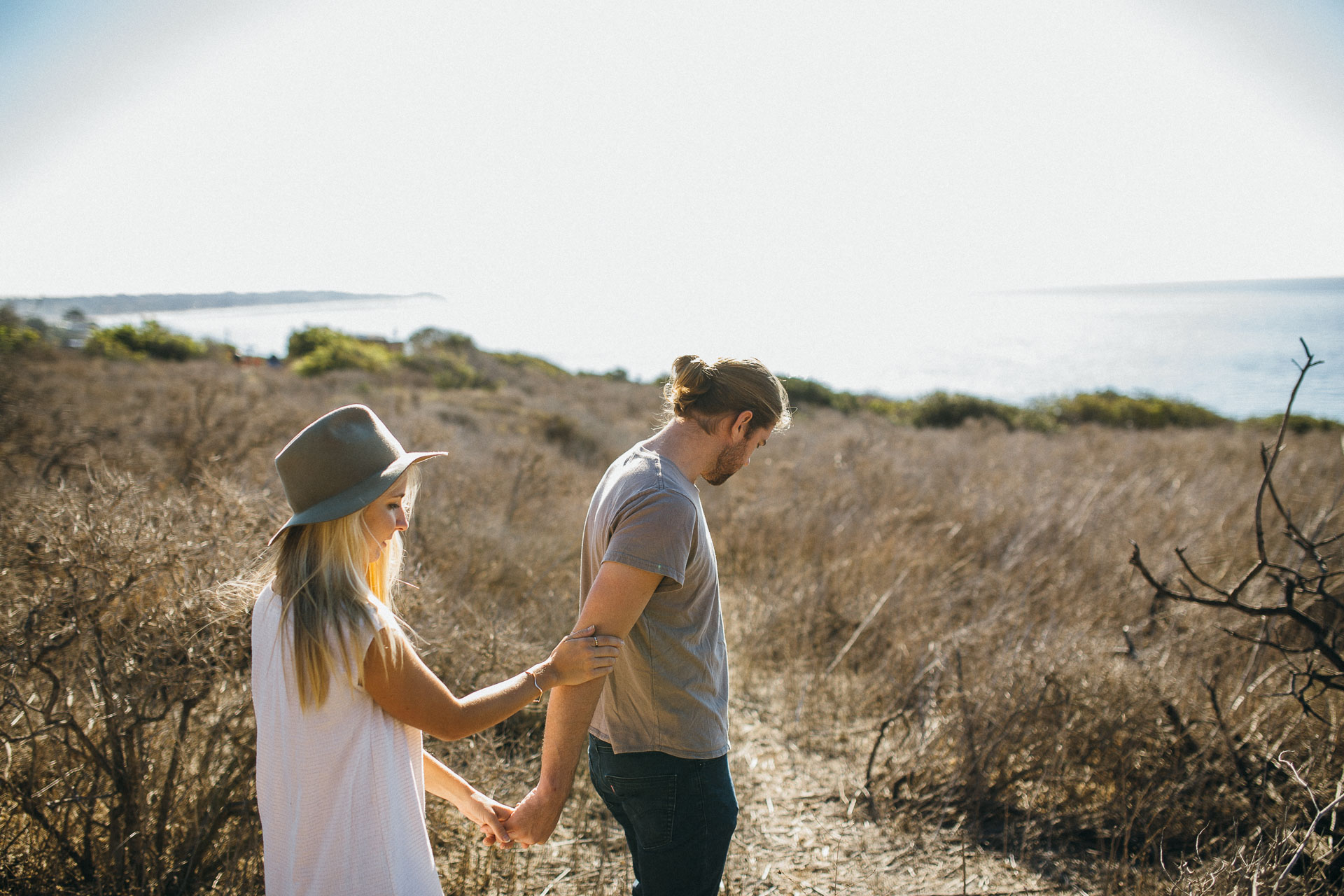 Malibu Los Angeles Engagement in California by Jean-Laurent Gaudy Photography