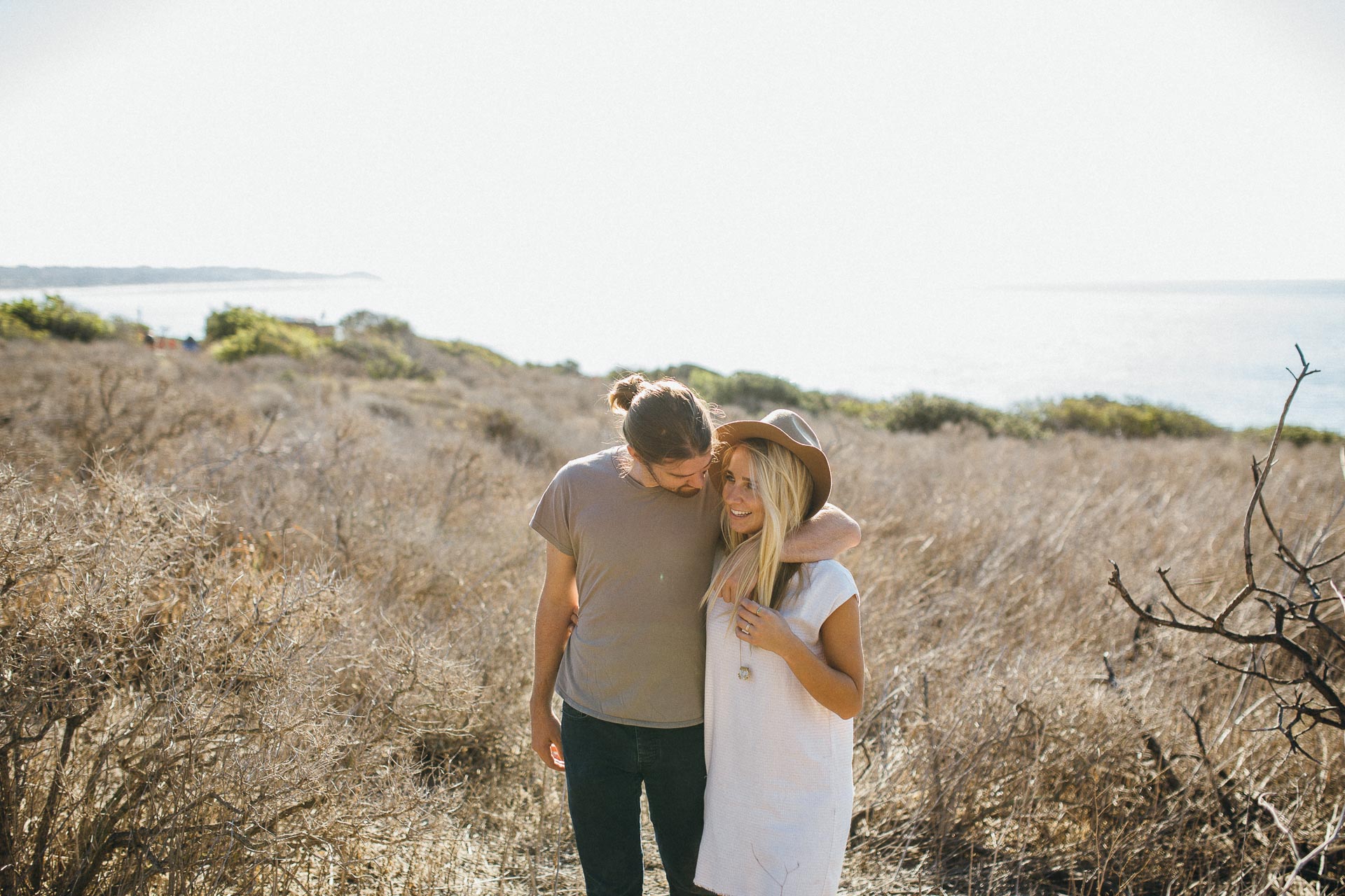 Malibu Los Angeles Engagement in California by Jean-Laurent Gaudy Photography