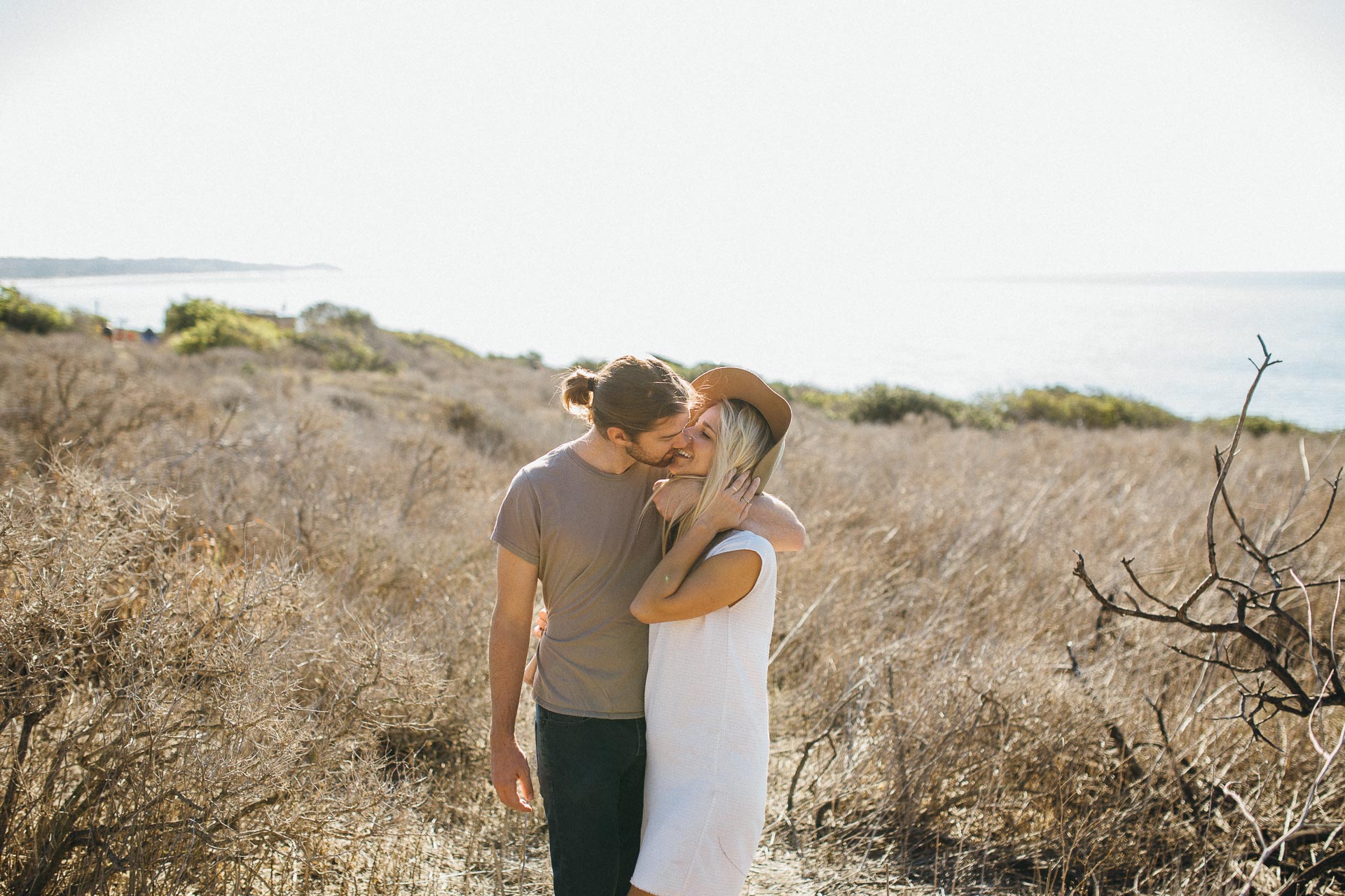 Malibu Los Angeles Engagement in California by Jean-Laurent Gaudy Photography