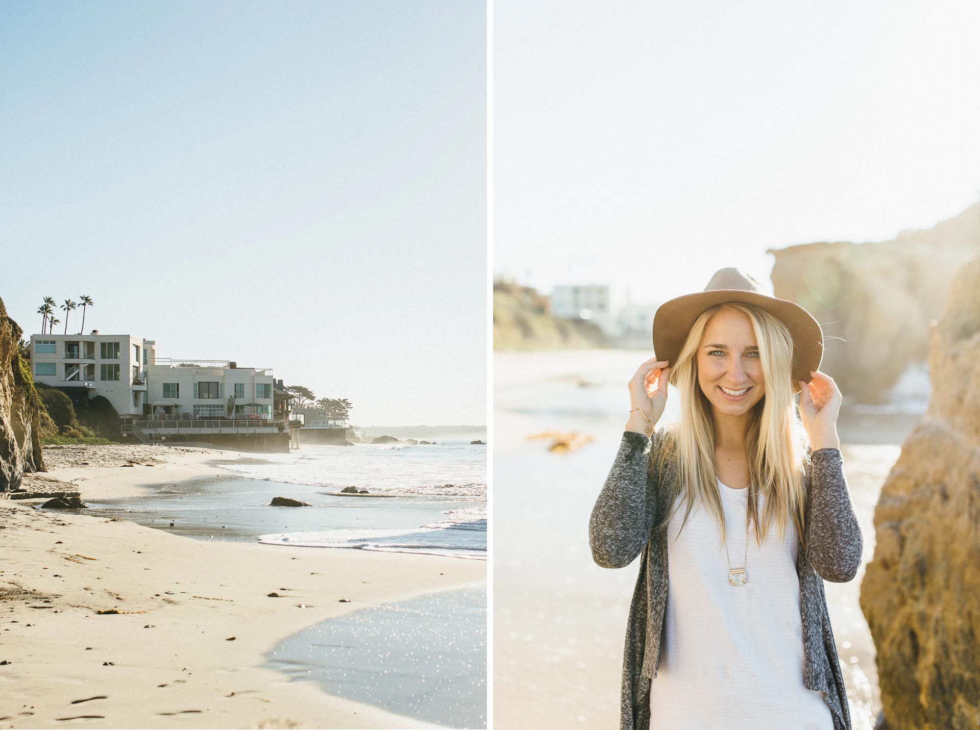 Malibu Los Angeles Engagement in California by Jean-Laurent Gaudy Photography