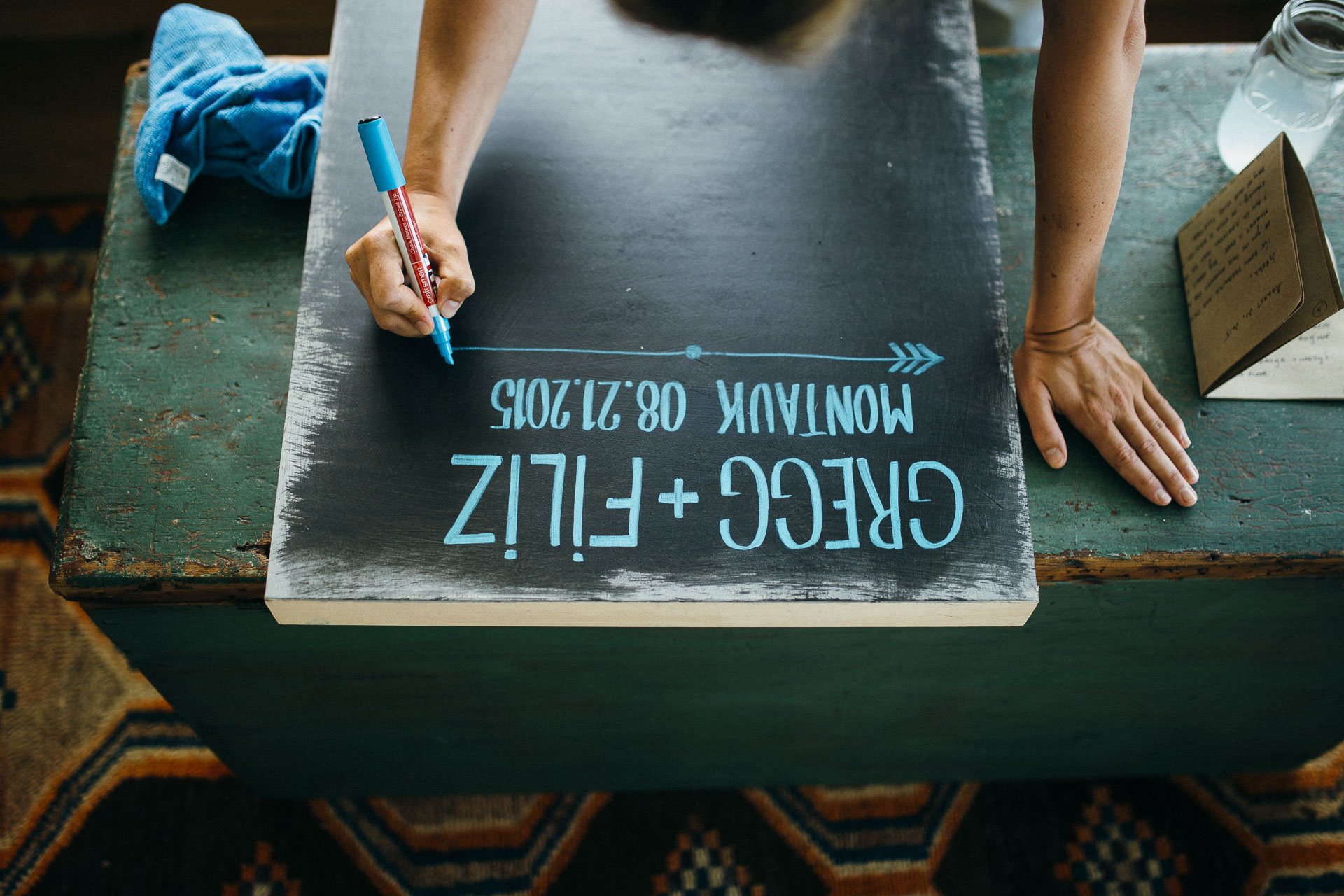 Filiz & Greg Montauk Intimate Wedding by Jean-Laurent Gaudy Photography