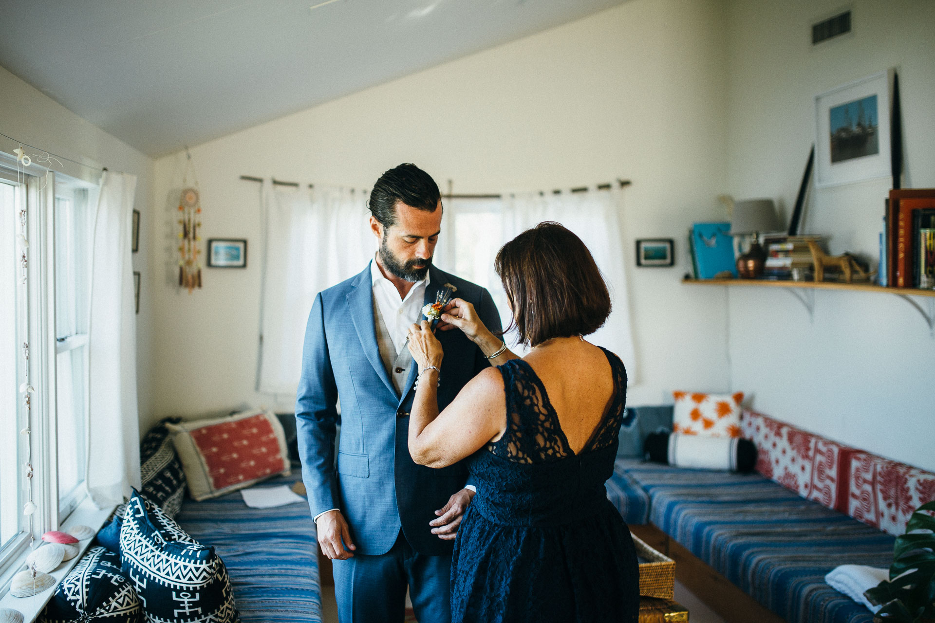 Filiz & Greg Montauk Intimate Wedding by Jean-Laurent Gaudy Photography