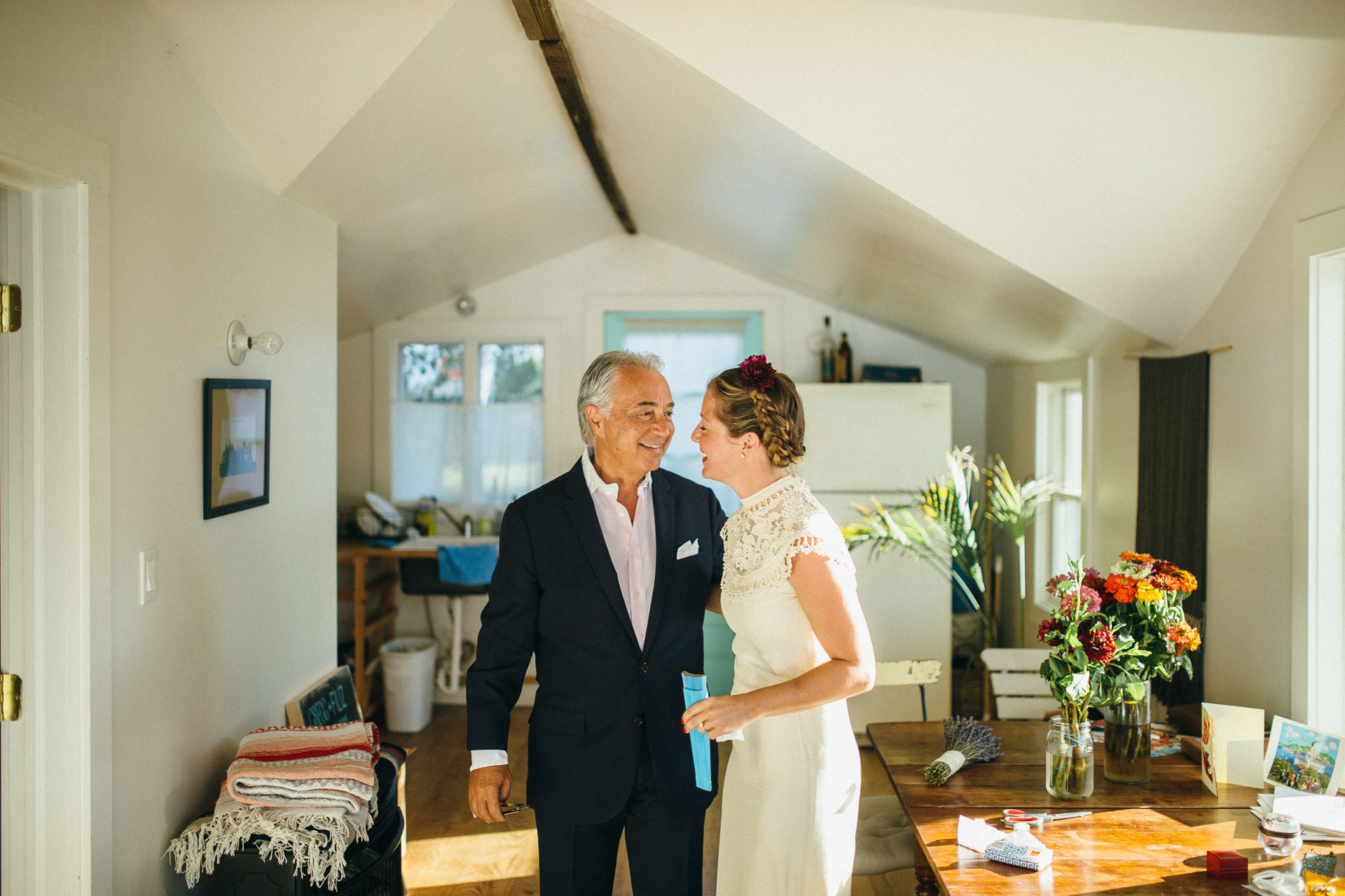 Filiz & Greg Montauk Intimate Wedding by Jean-Laurent Gaudy Photography