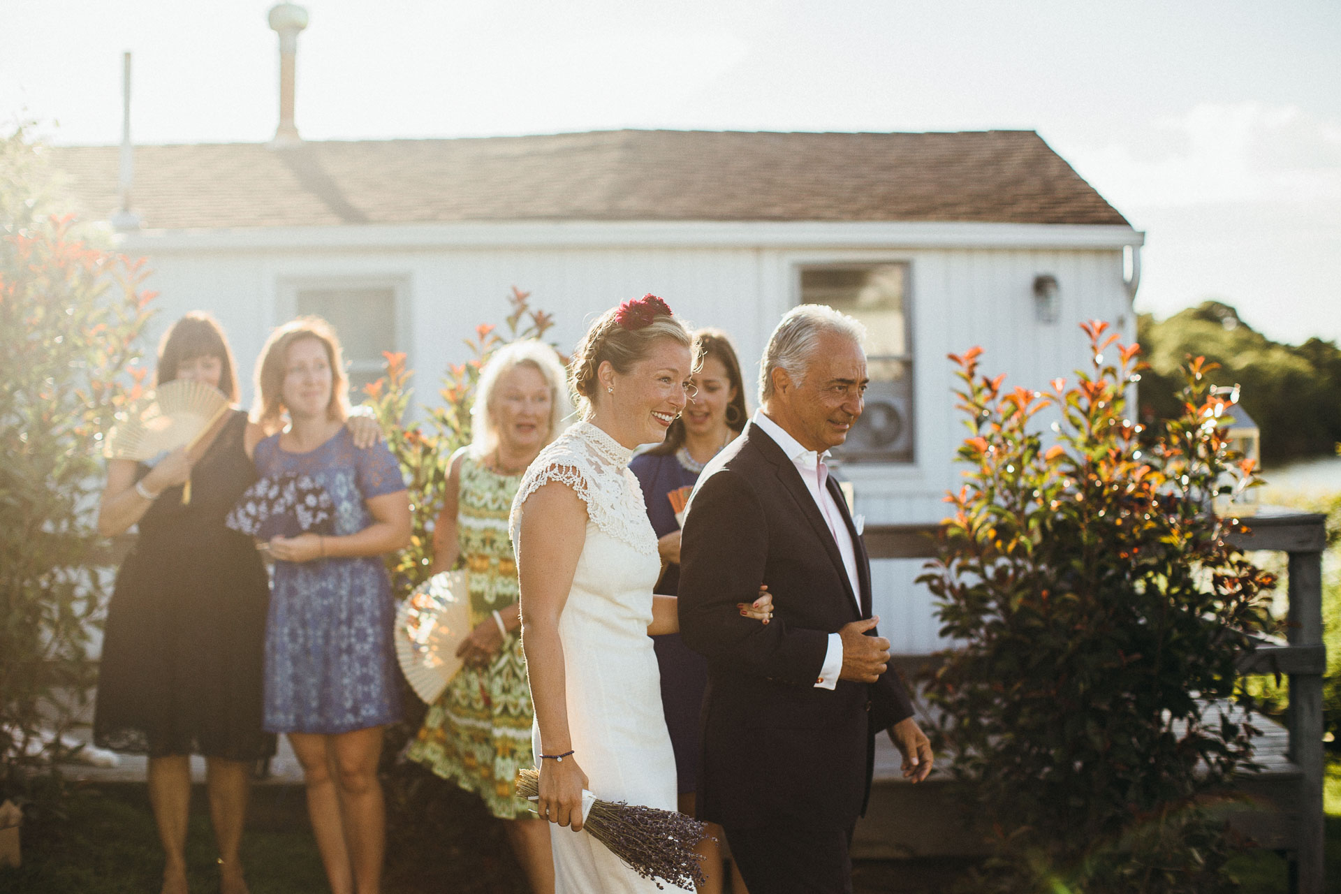 Filiz & Greg Montauk Intimate Wedding by Jean-Laurent Gaudy Photography