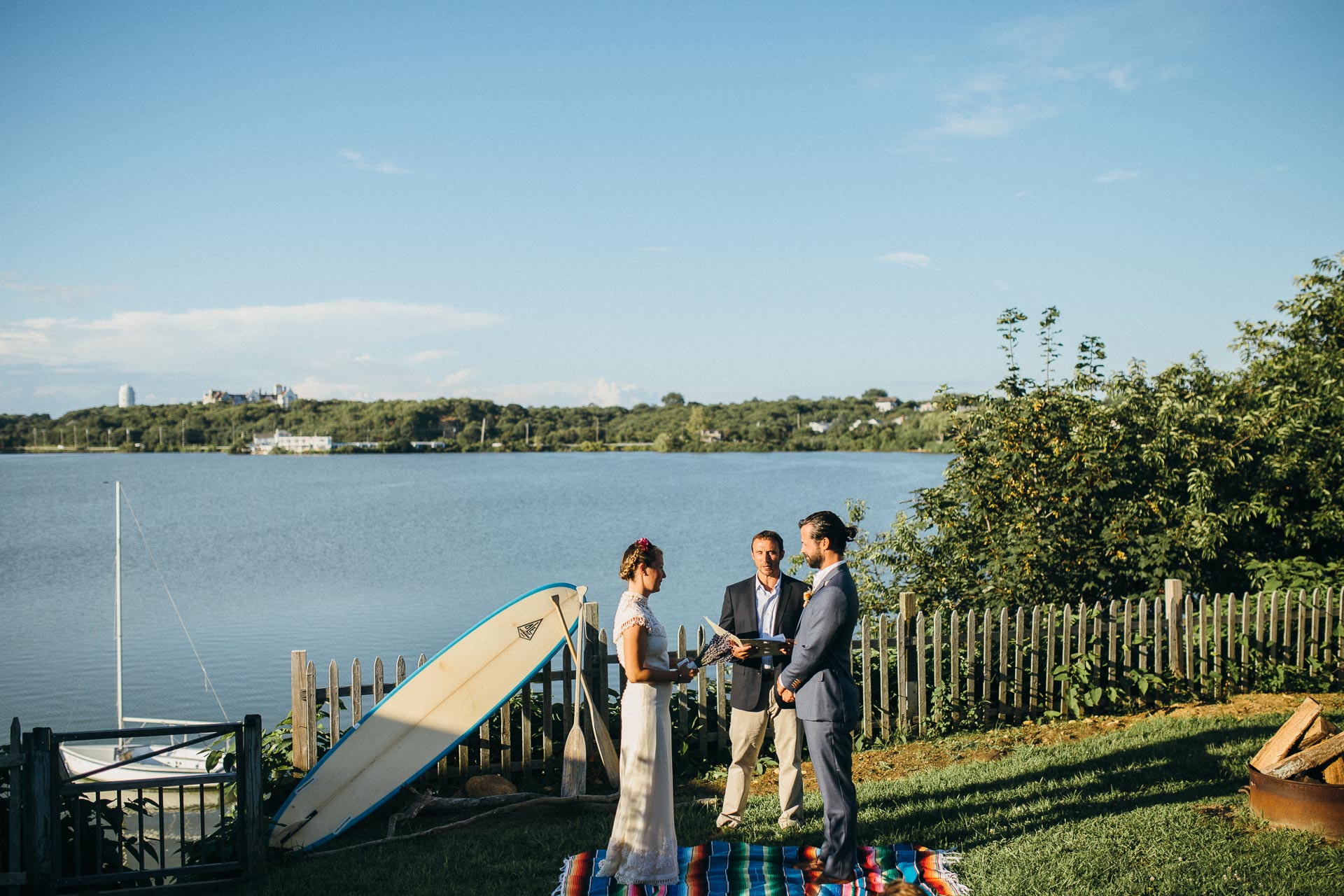 Filiz & Greg Montauk Intimate Wedding by Jean-Laurent Gaudy Photography
