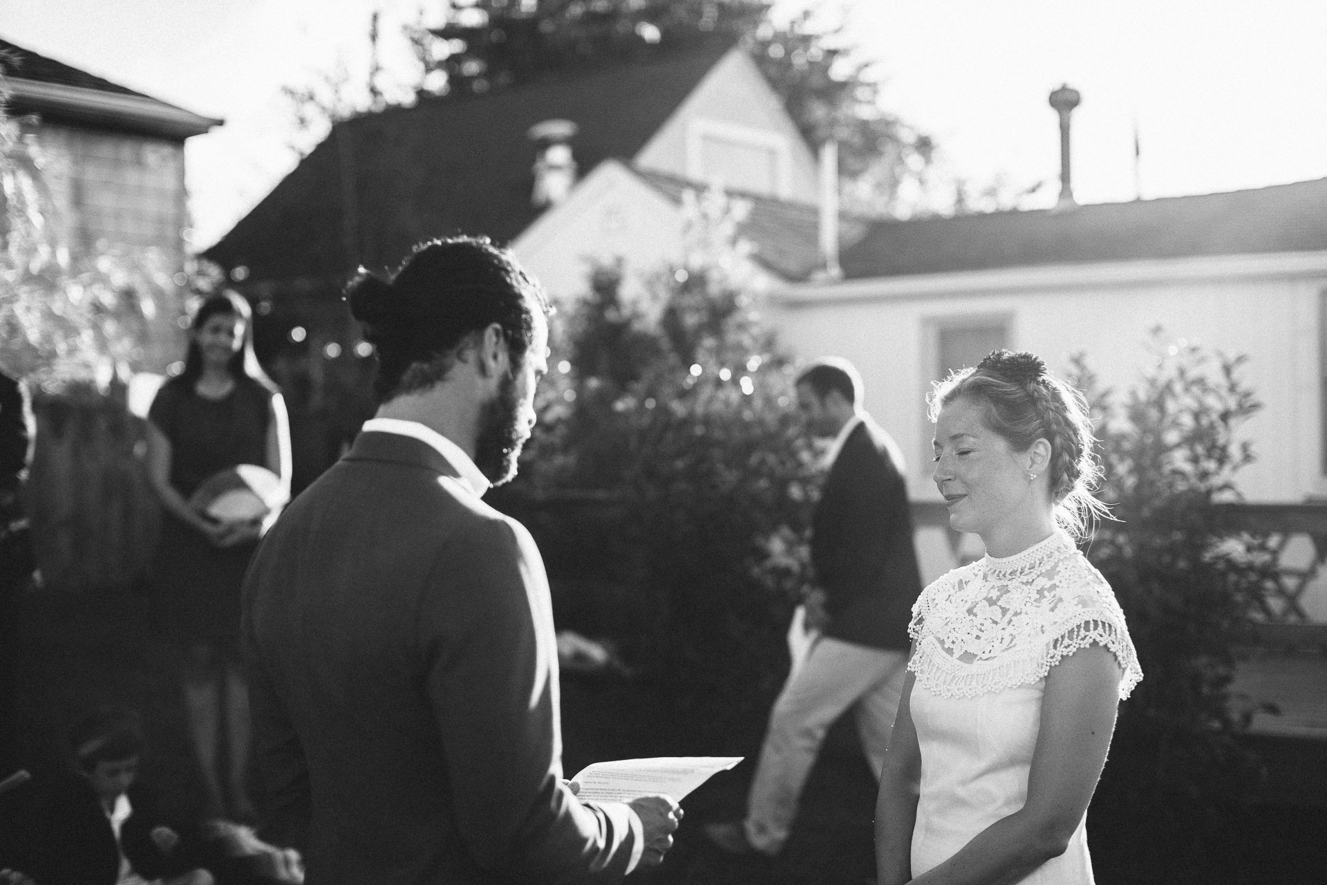 Filiz & Greg Montauk Intimate Wedding by Jean-Laurent Gaudy Photography