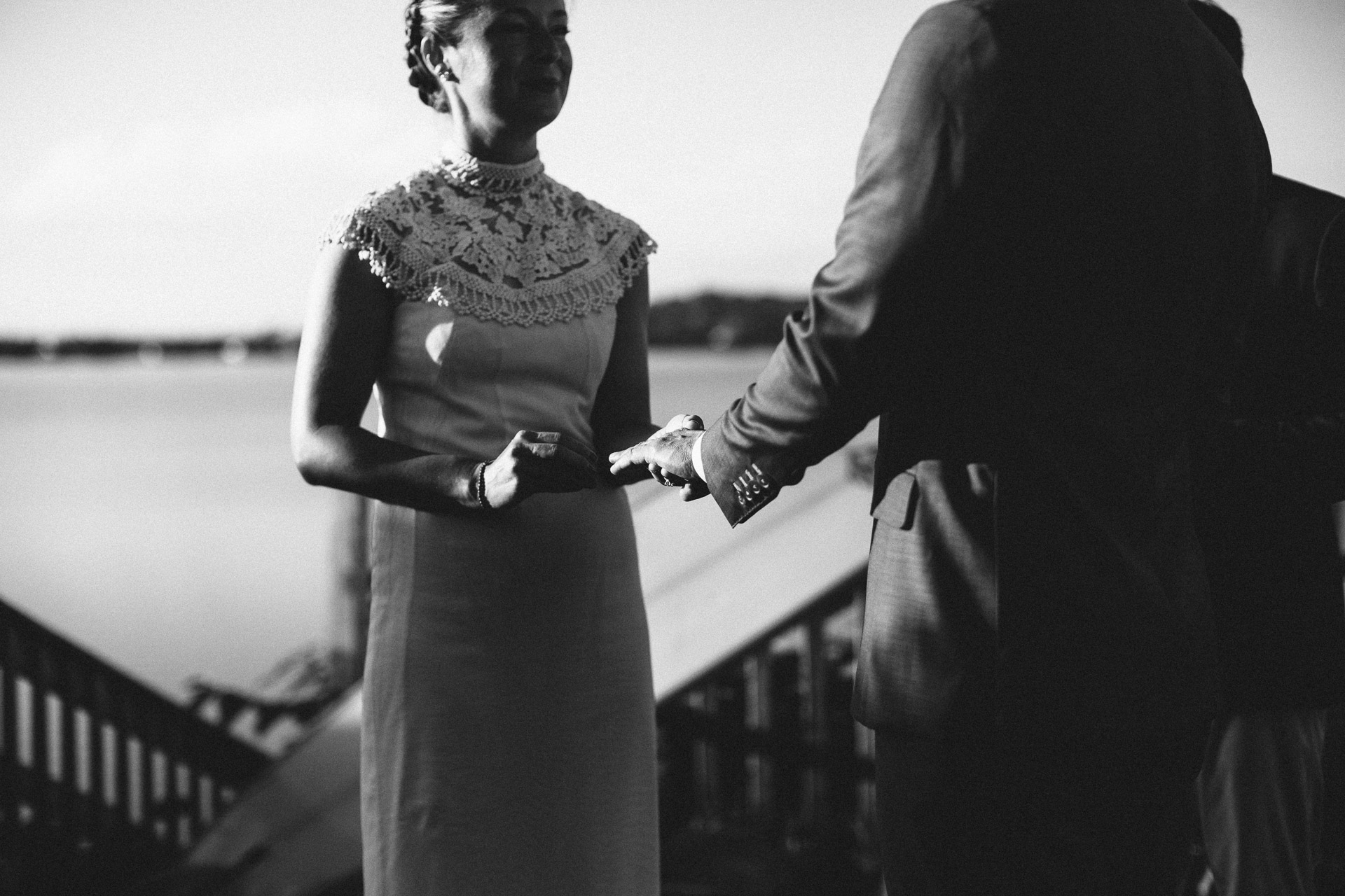 Filiz & Greg Montauk Intimate Wedding by Jean-Laurent Gaudy Photography