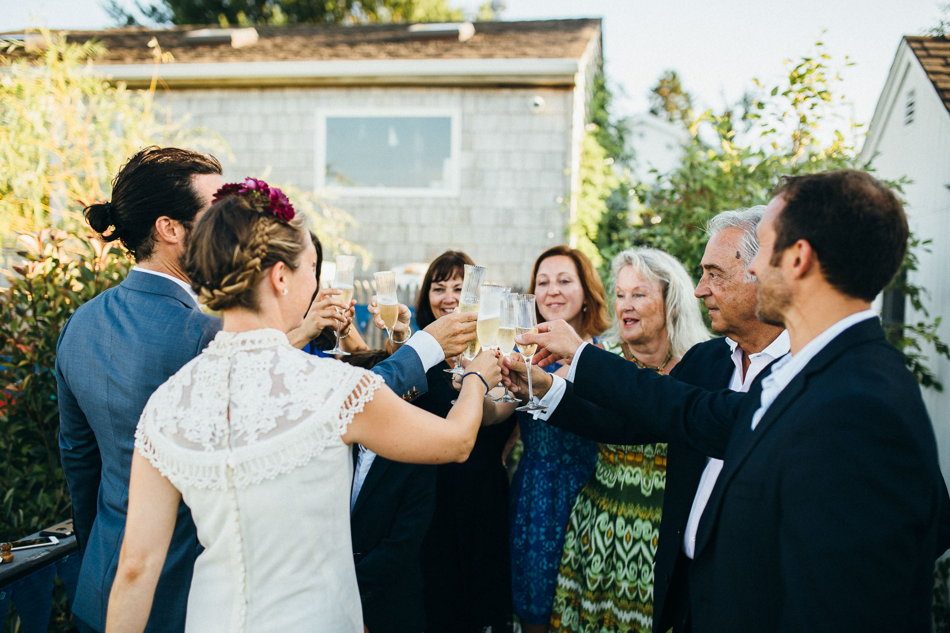 Filiz & Greg Montauk Intimate Wedding by Jean-Laurent Gaudy Photography