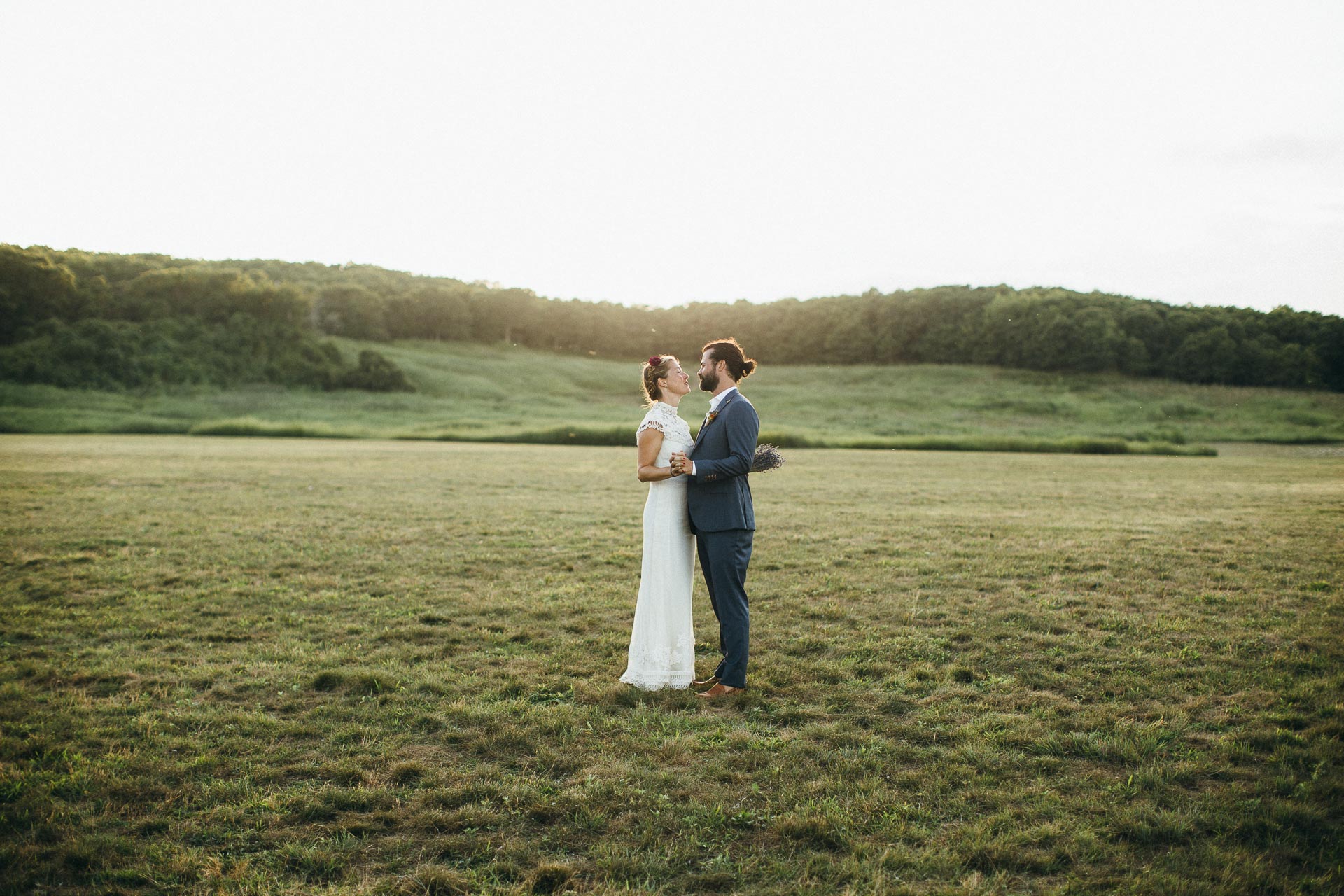 Filiz & Greg Montauk Intimate Wedding by Jean-Laurent Gaudy Photography
