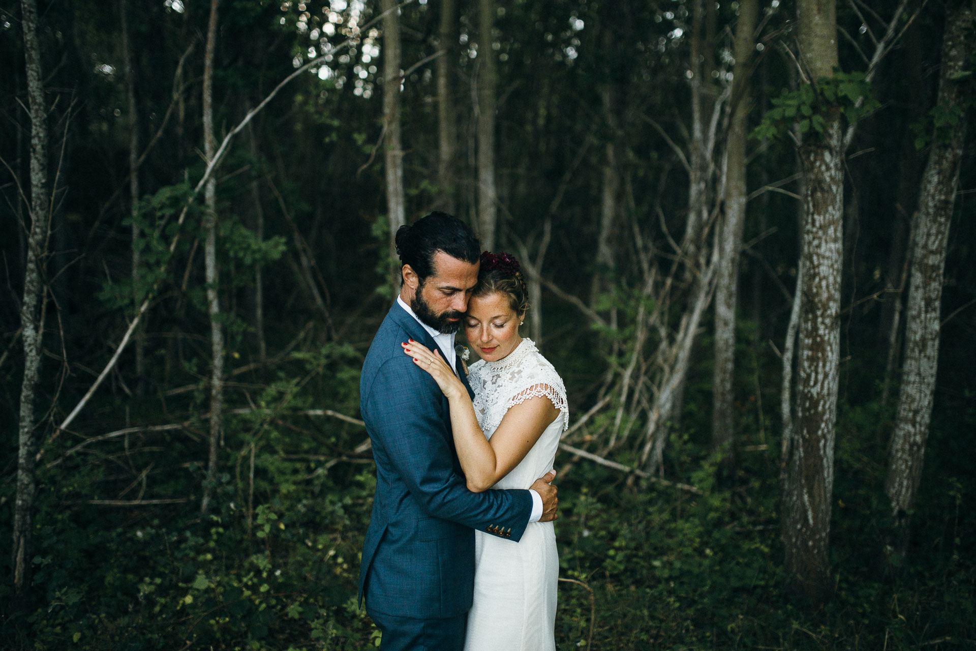 Filiz & Greg Montauk Intimate Wedding by Jean-Laurent Gaudy Photography