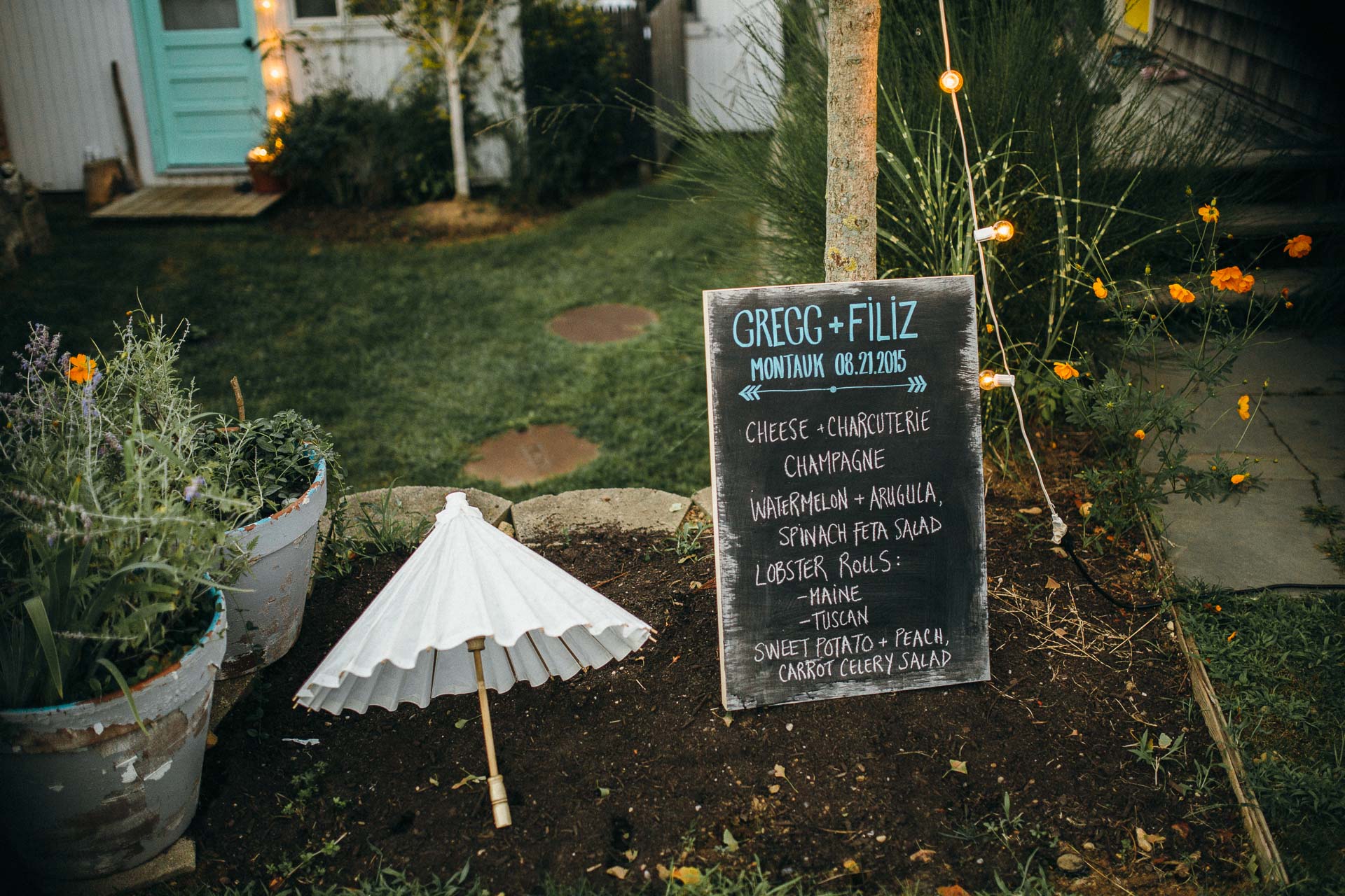 Filiz & Greg Montauk Intimate Wedding by Jean-Laurent Gaudy Photography