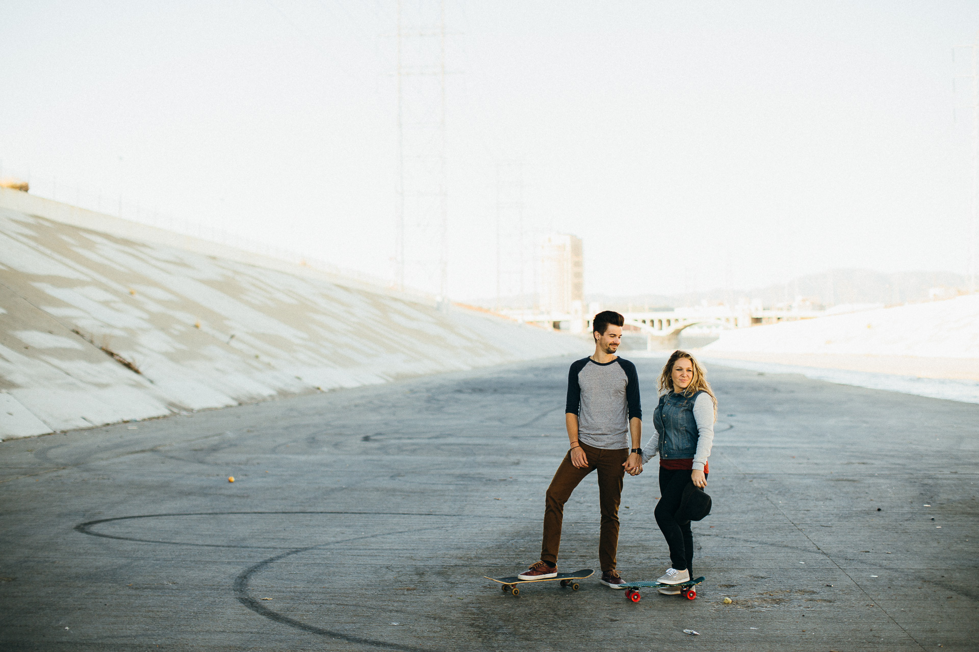 Gina & Ryan Los Angeles Engagement By Jean-Laurent Gaudy Photography