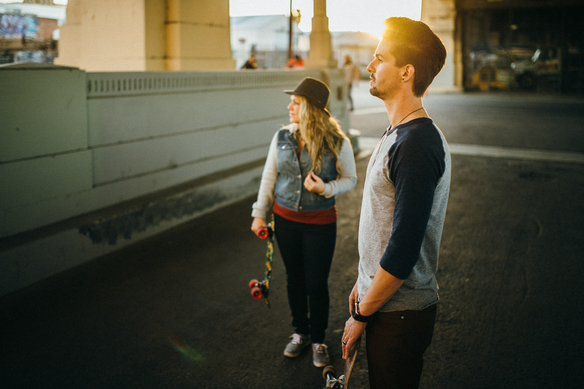 Gina & Ryan Los Angeles Engagement By Jean-Laurent Gaudy Photography
