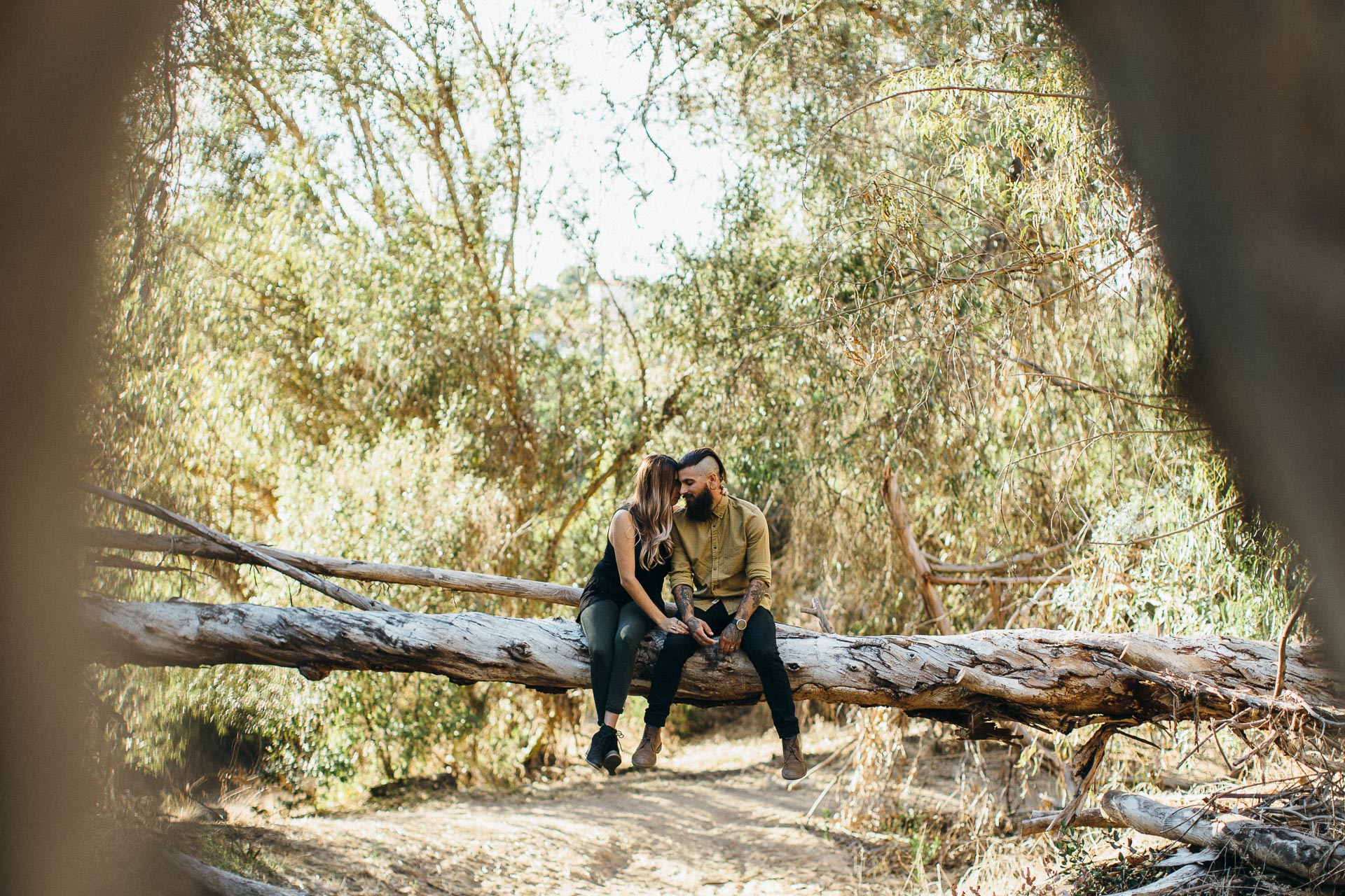 Palos Verdes Engagement in California by Jean-Laurent Gaudy Photography