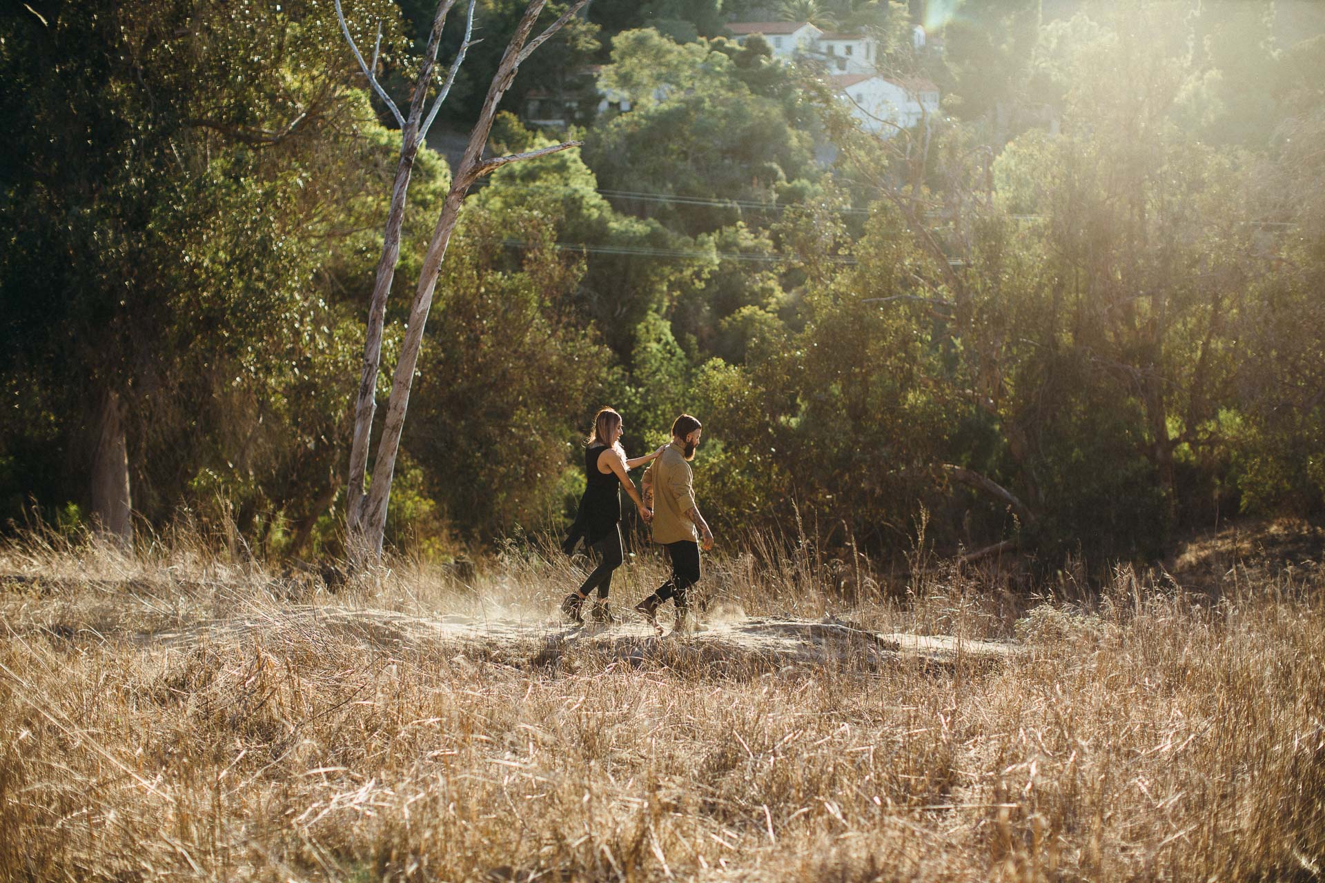 Palos Verdes Engagement in California by Jean-Laurent Gaudy Photography