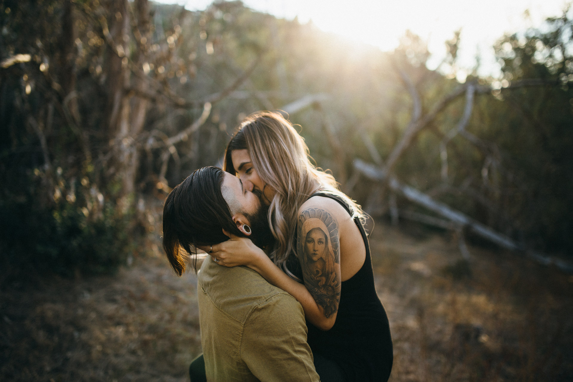 Palos Verdes Engagement in California by Jean-Laurent Gaudy Photography
