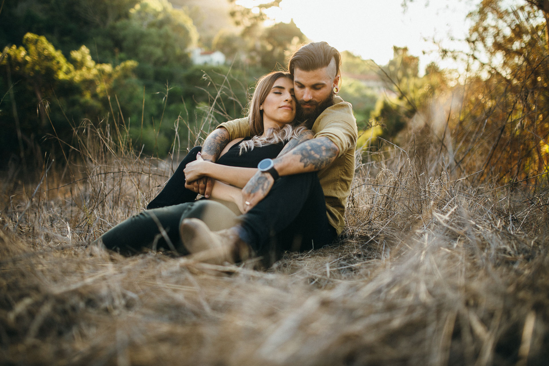 Palos Verdes Engagement in California by Jean-Laurent Gaudy Photography