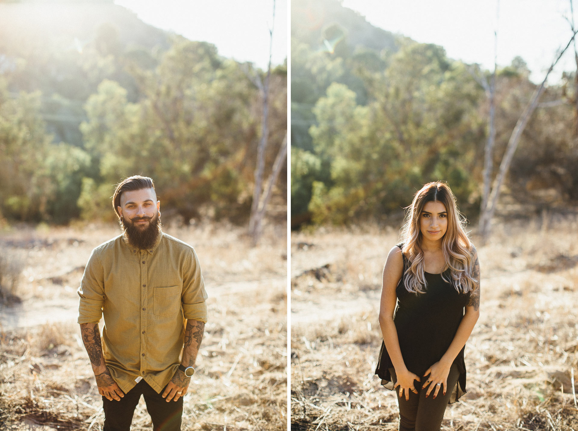 Palos Verdes Engagement in California by Jean-Laurent Gaudy Photography