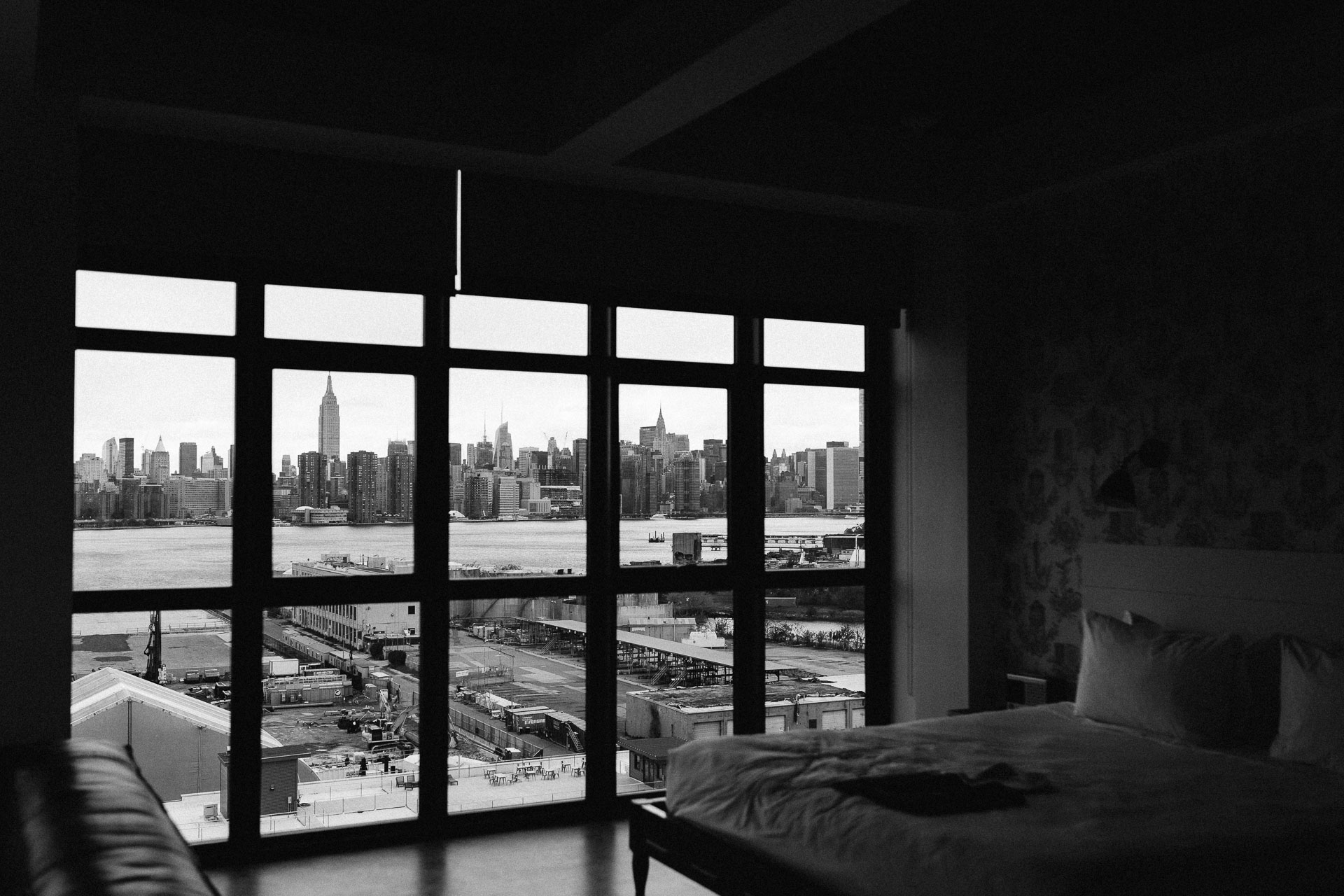 Wythe Hotel Intimate wedding by Jean-Laurent Gaudy Photography