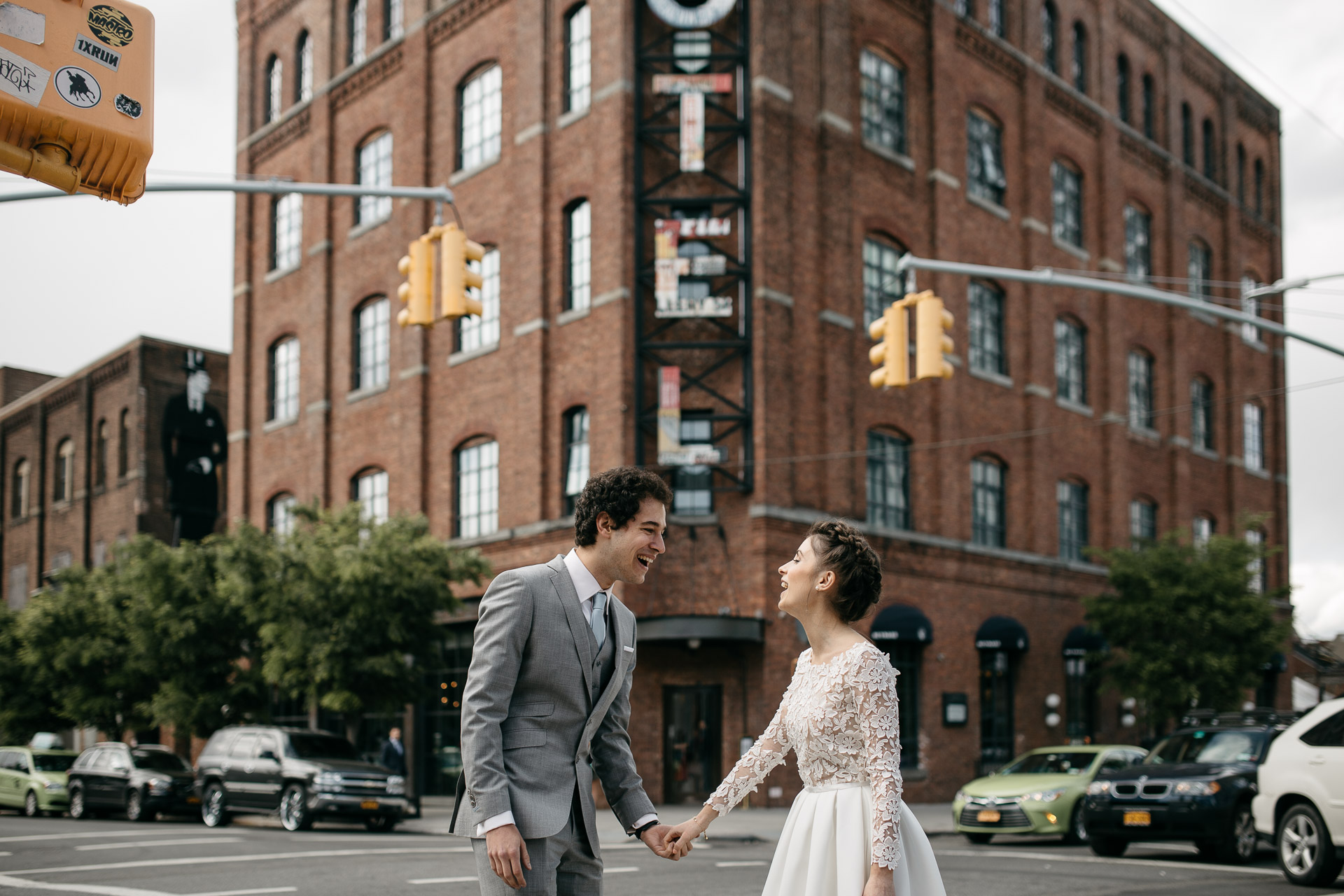 Wythe Hotel Intimate wedding by Jean-Laurent Gaudy Photography