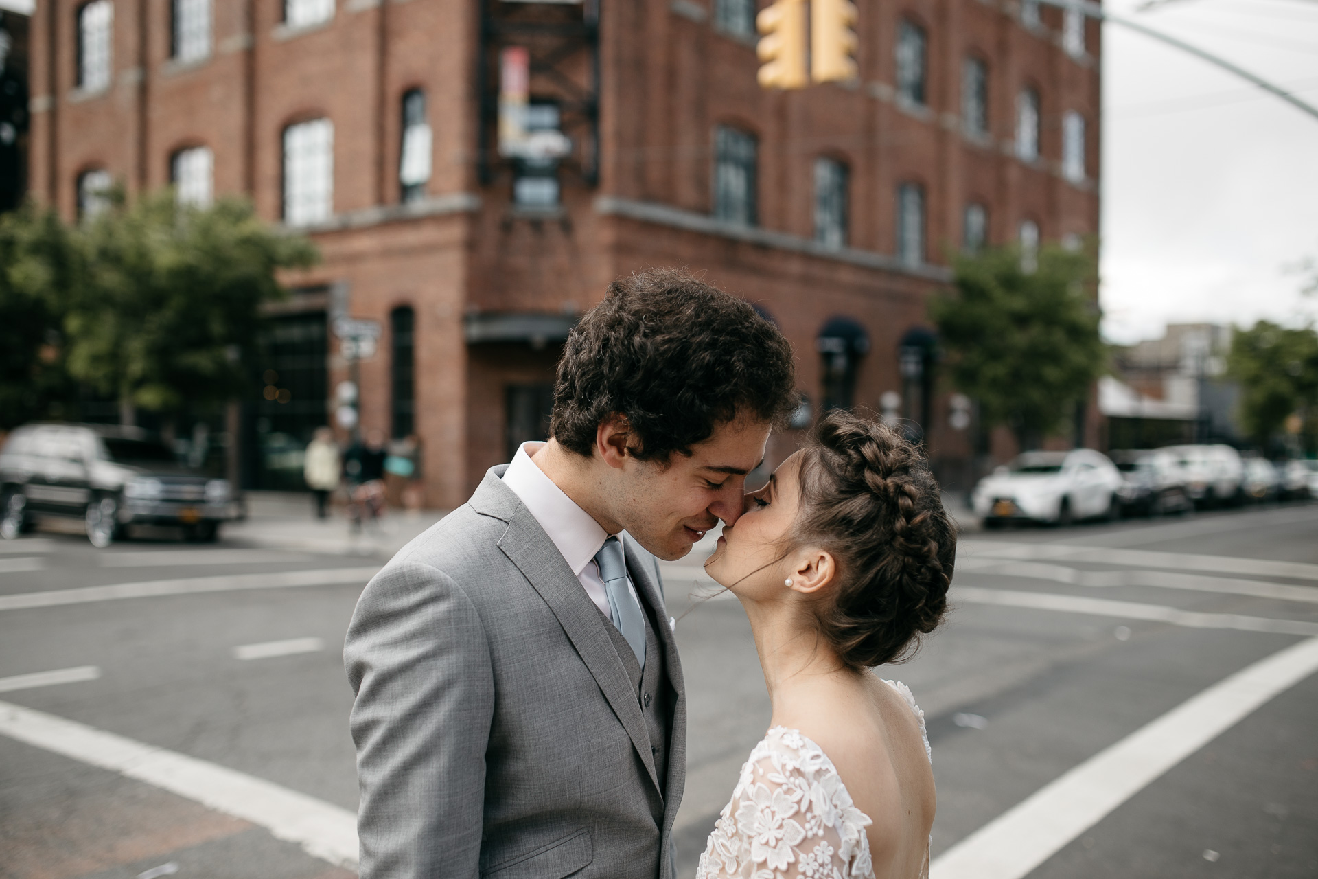 Wythe Hotel Intimate wedding by Jean-Laurent Gaudy Photography