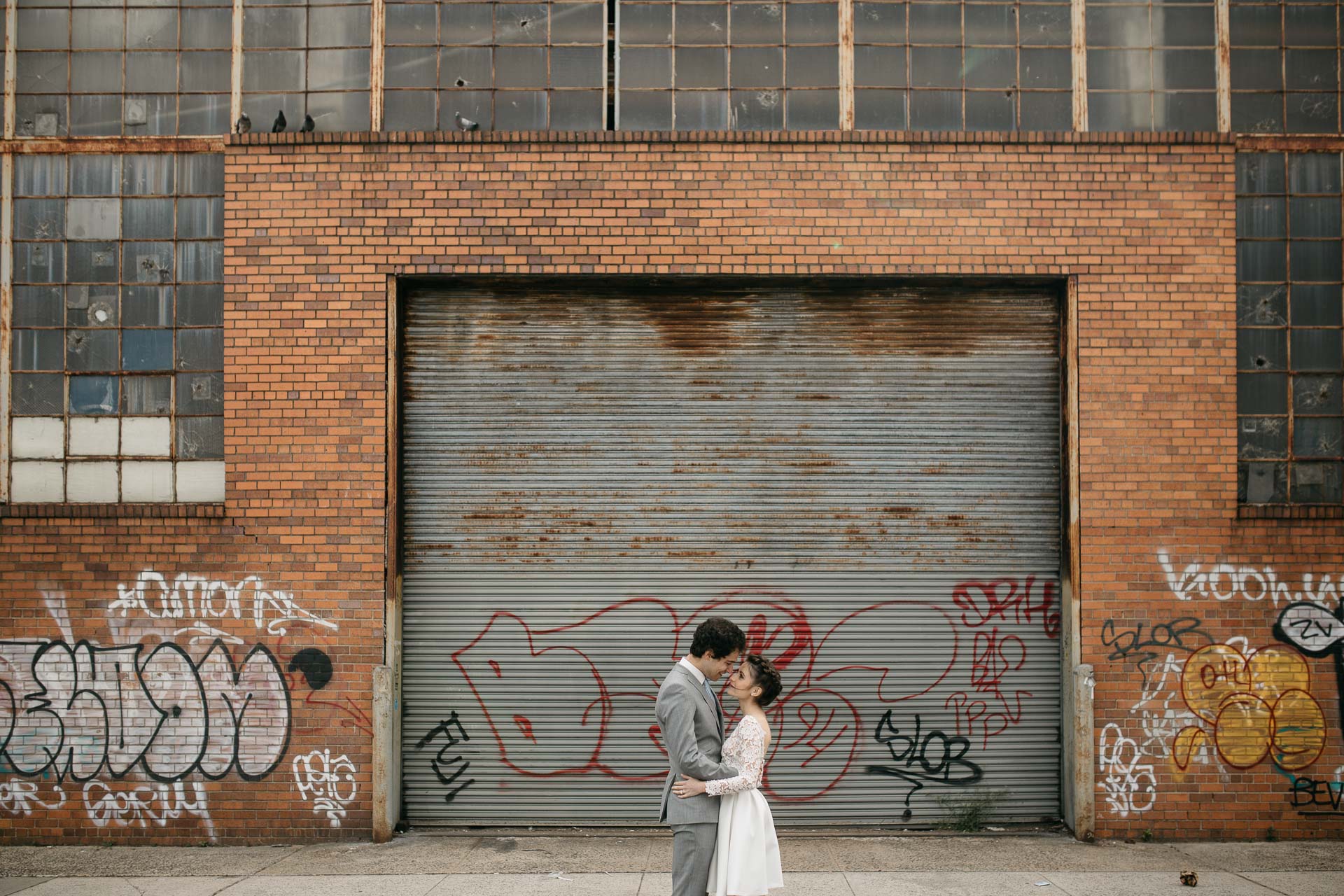 Wythe Hotel Intimate wedding by Jean-Laurent Gaudy Photography