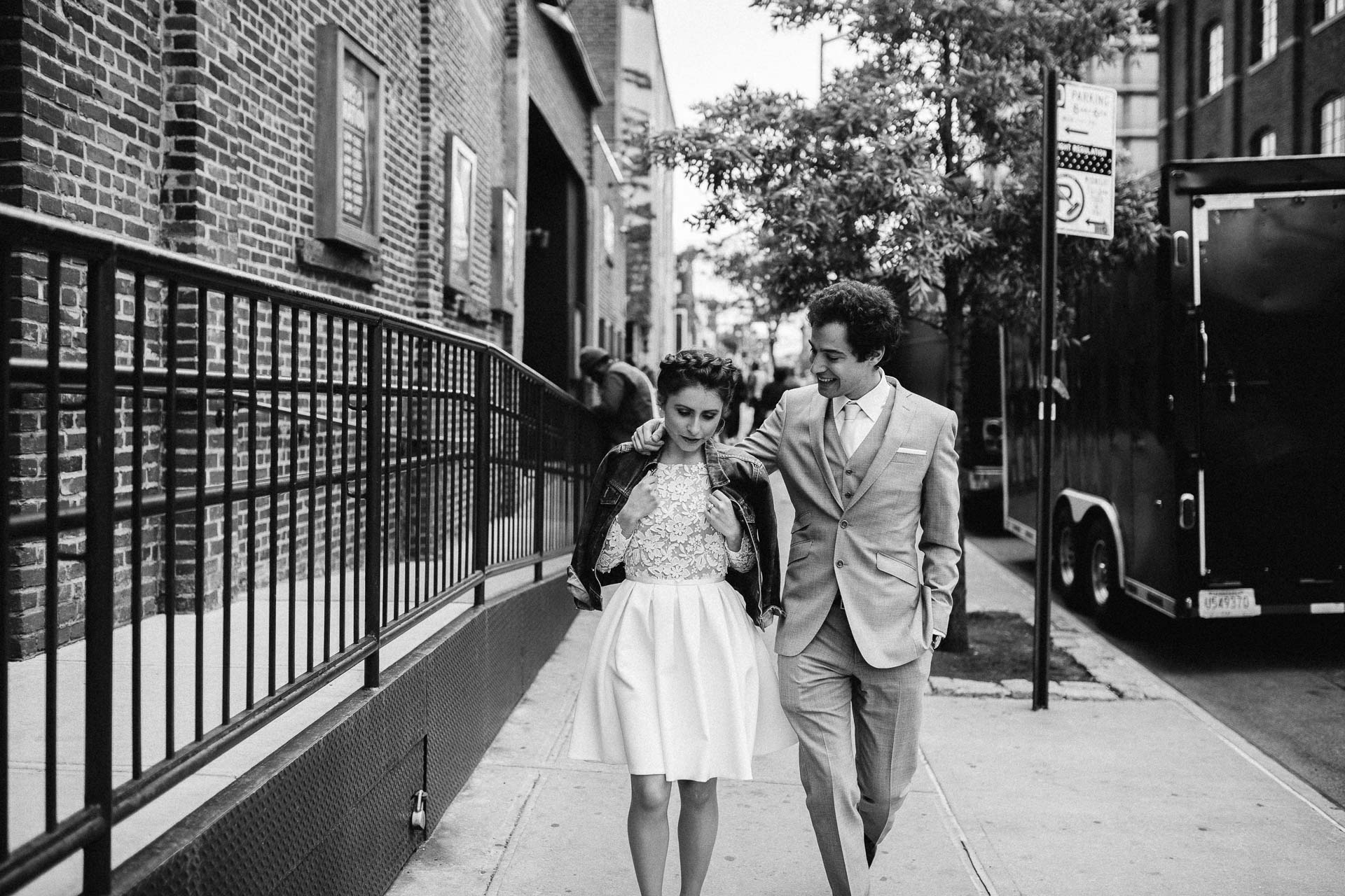 Wythe Hotel Intimate wedding by Jean-Laurent Gaudy Photography