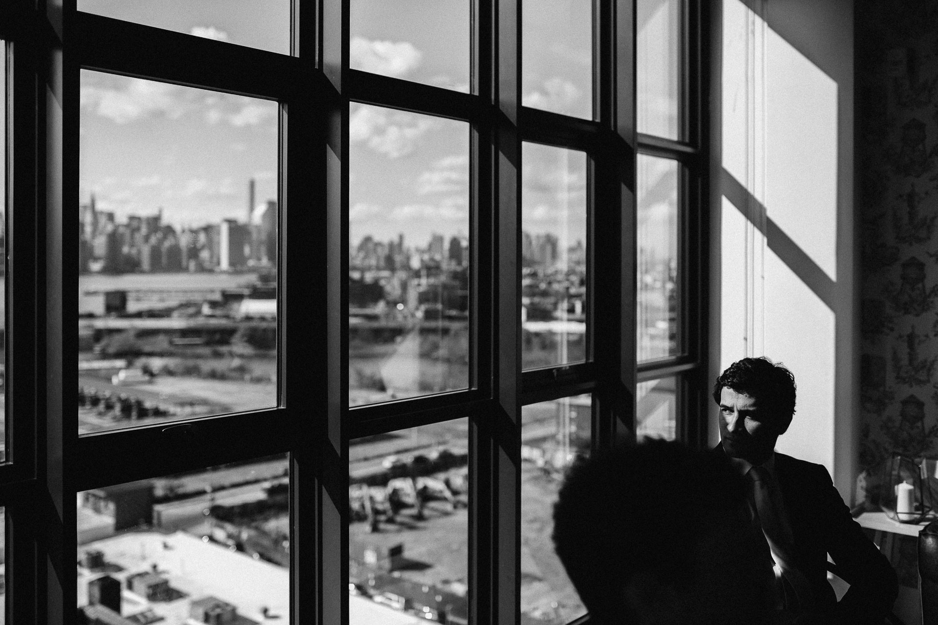Wythe Hotel Intimate wedding by Jean-Laurent Gaudy Photography