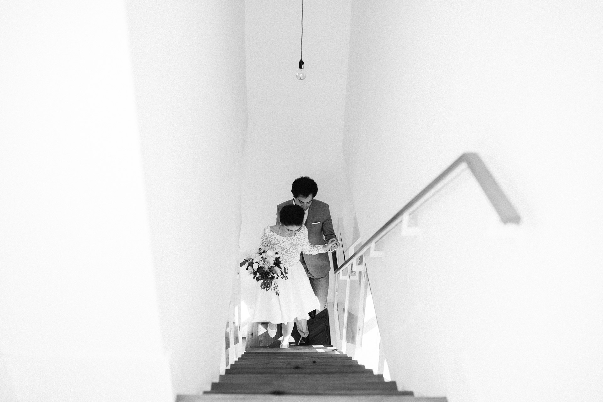 Wythe Hotel Intimate wedding by Jean-Laurent Gaudy Photography
