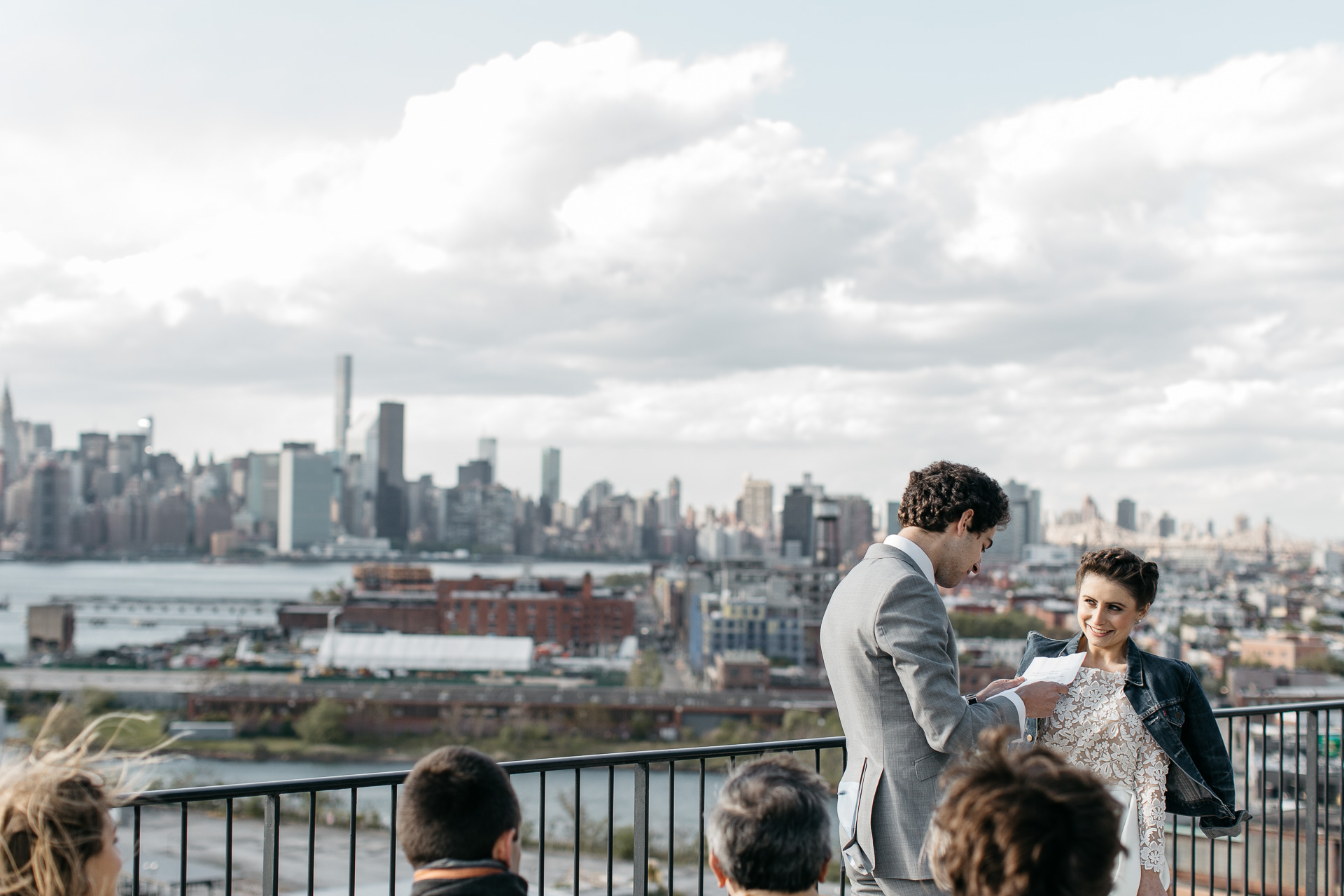 Wythe Hotel Intimate wedding by Jean-Laurent Gaudy Photography