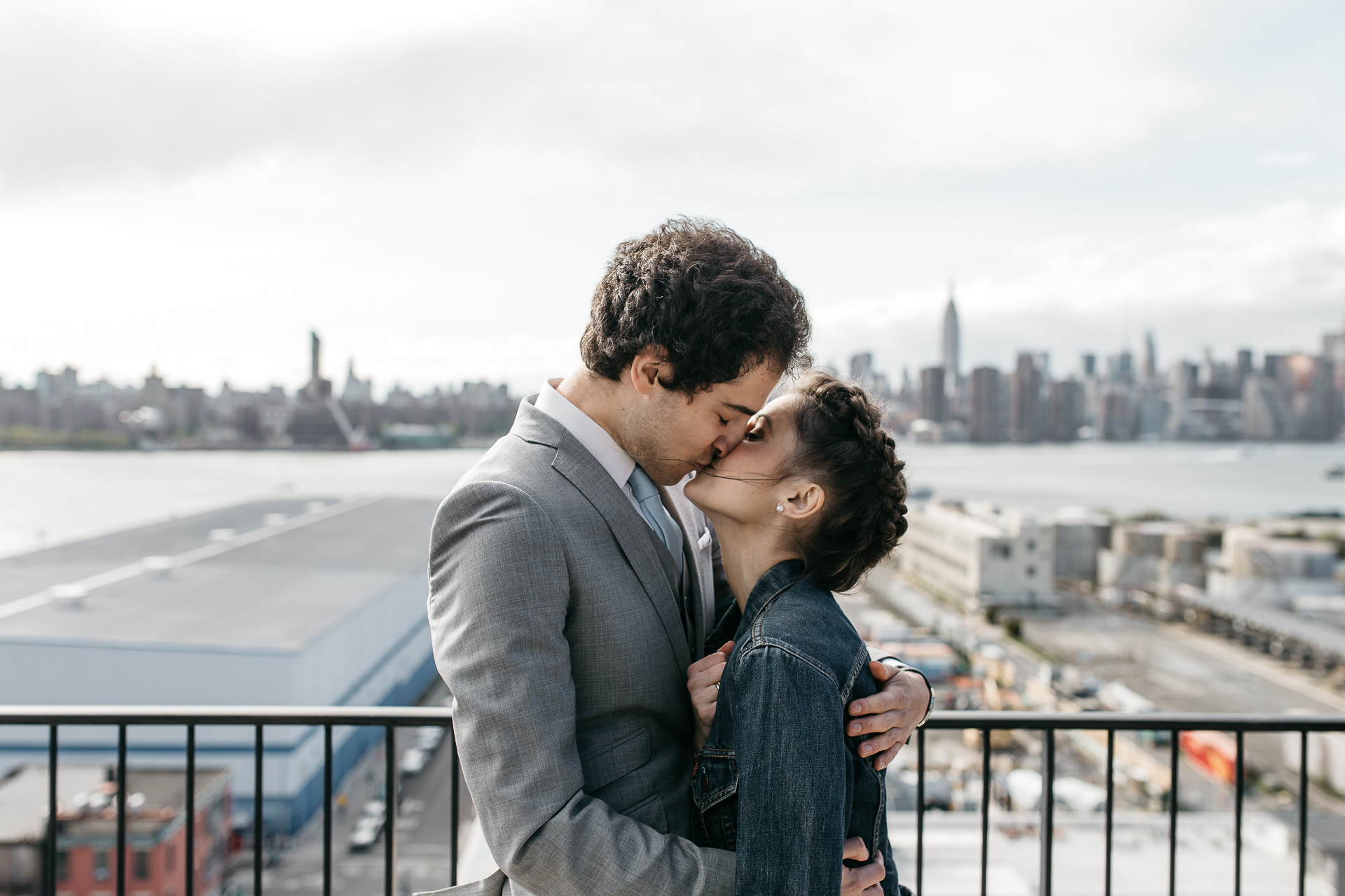 Wythe Hotel Intimate wedding by Jean-Laurent Gaudy Photography