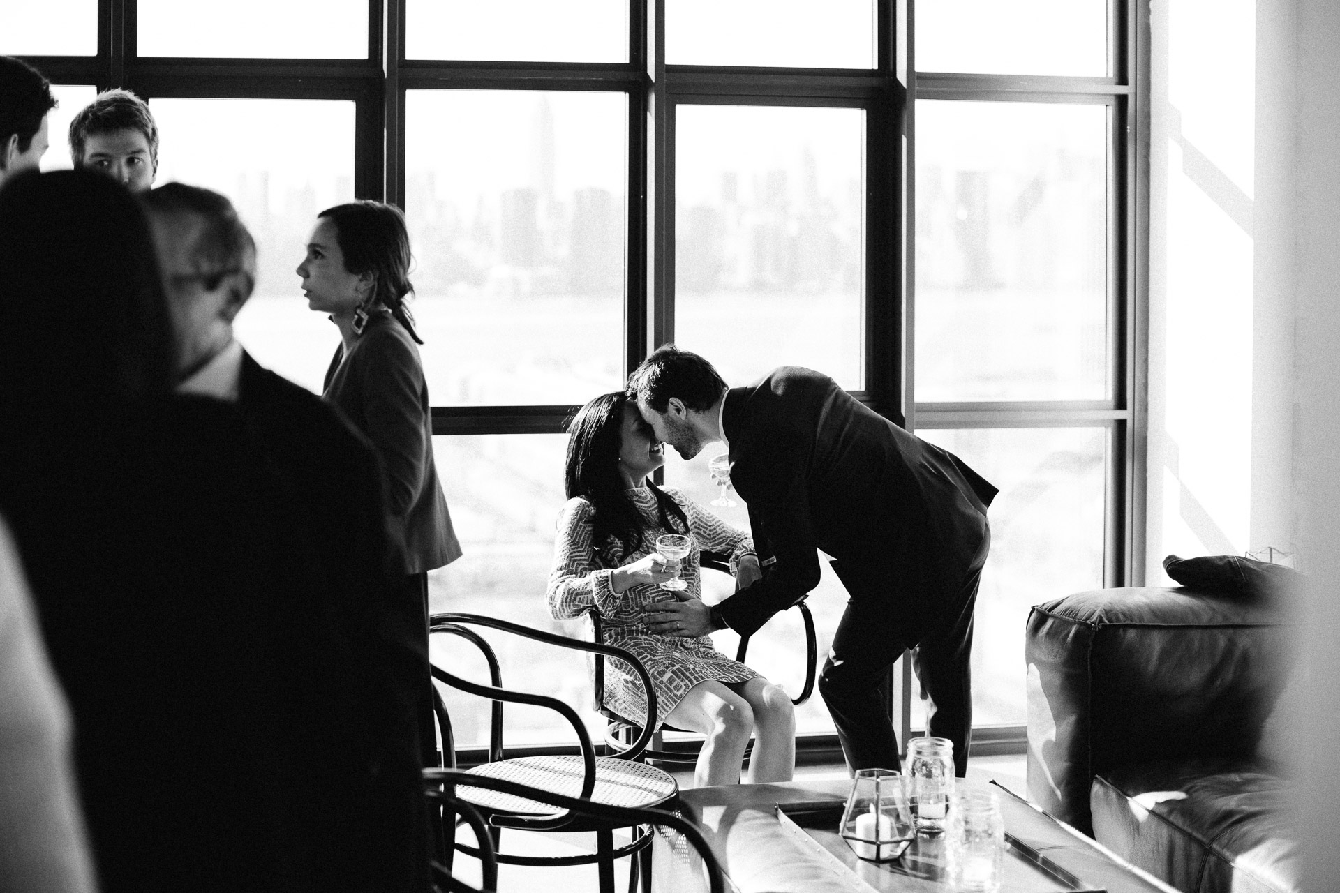 Wythe Hotel Intimate wedding by Jean-Laurent Gaudy Photography