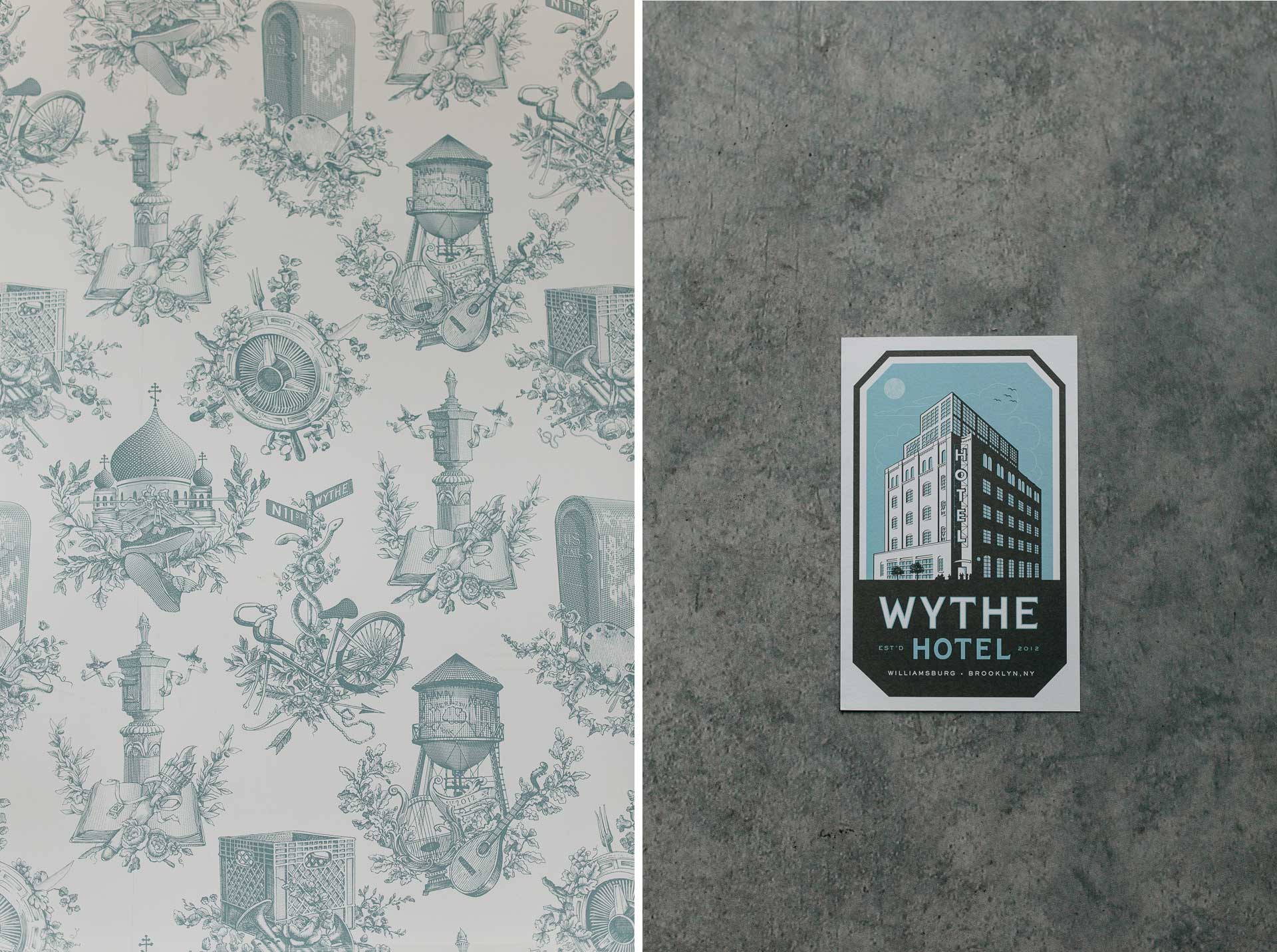 Wythe Hotel Intimate wedding by Jean-Laurent Gaudy Photography