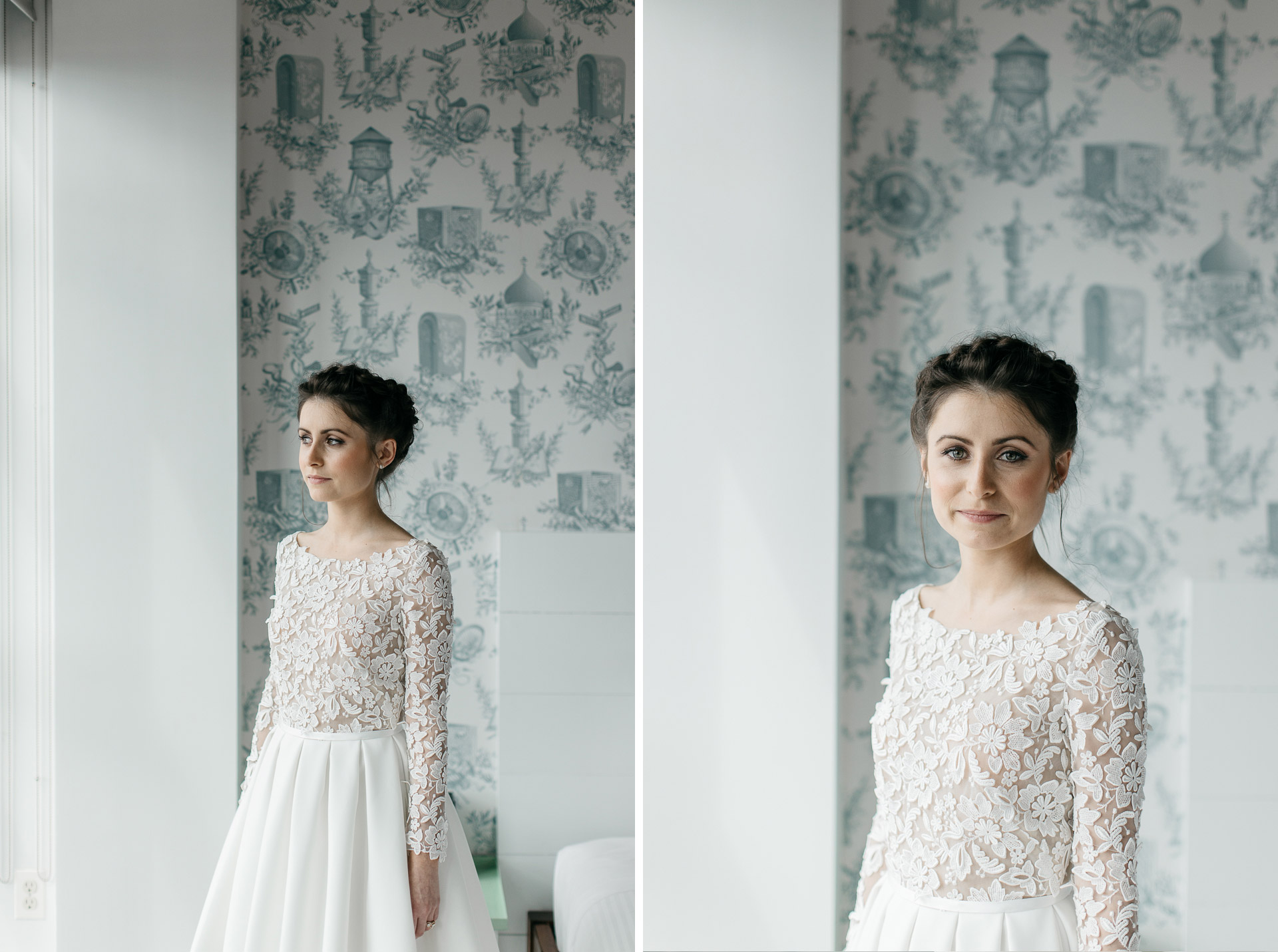 Wythe Hotel Intimate wedding by Jean-Laurent Gaudy Photography