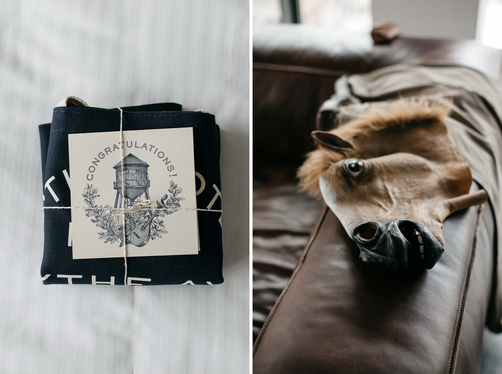 Wythe Hotel Intimate wedding by Jean-Laurent Gaudy Photography