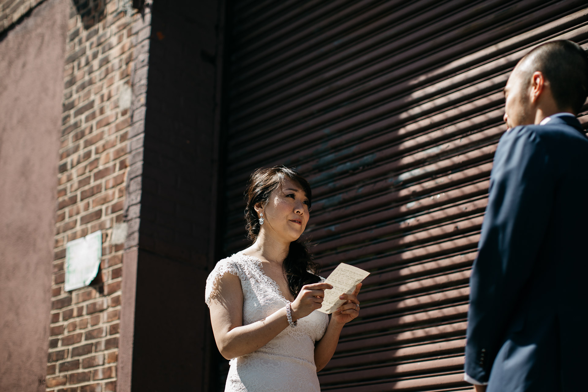 Reina & Keith Bushwick Wedding in Brooklyn by Jean-Laurent Gaudy Photography