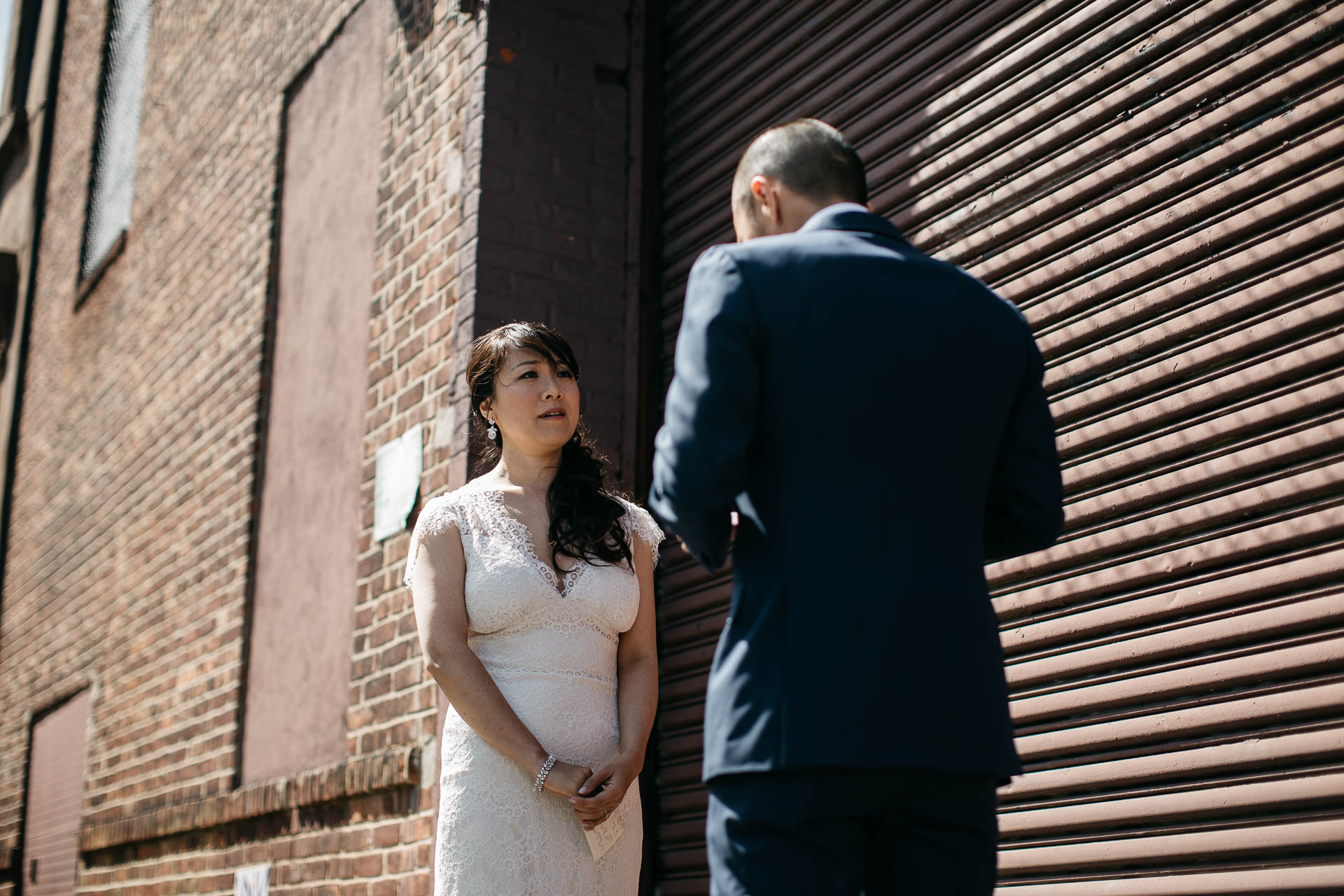 Reina & Keith Bushwick Wedding in Brooklyn by Jean-Laurent Gaudy Photography