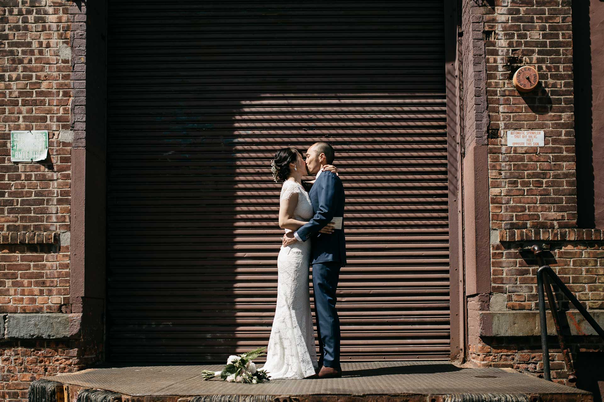 Reina & Keith Bushwick Wedding in Brooklyn by Jean-Laurent Gaudy Photography