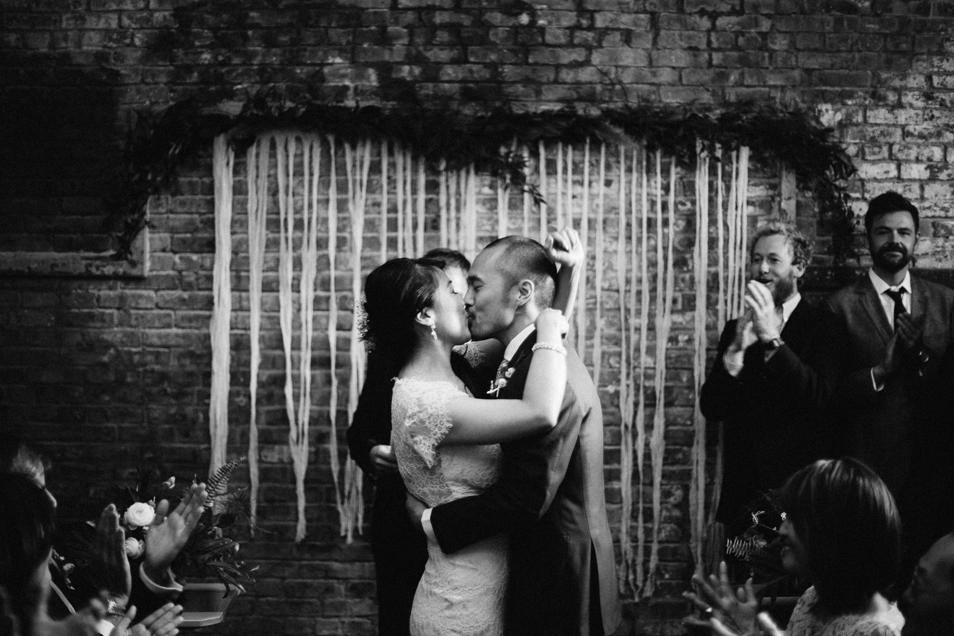 Reina & Keith Bushwick Wedding in Brooklyn by Jean-Laurent Gaudy Photography